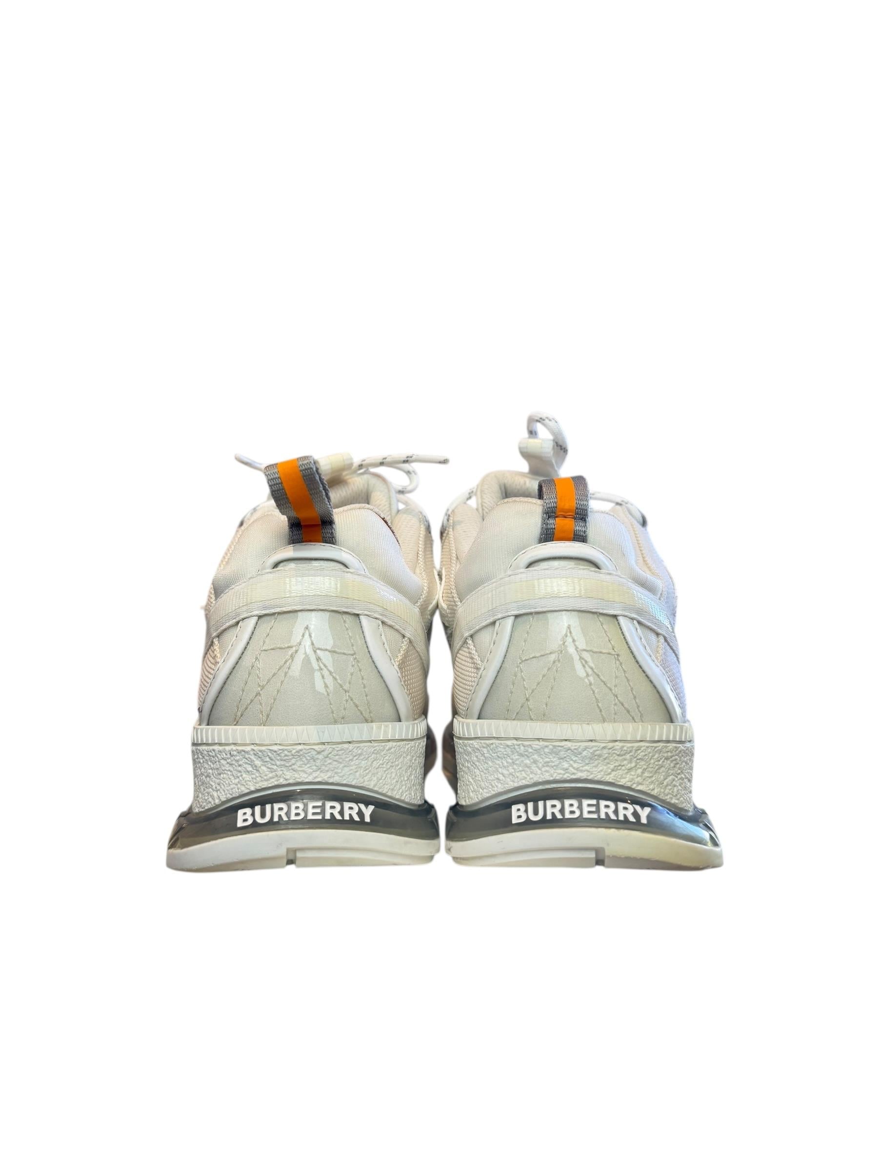 BURBERRY ARTHUR HOUNDSTOOTH SNEAKERS 