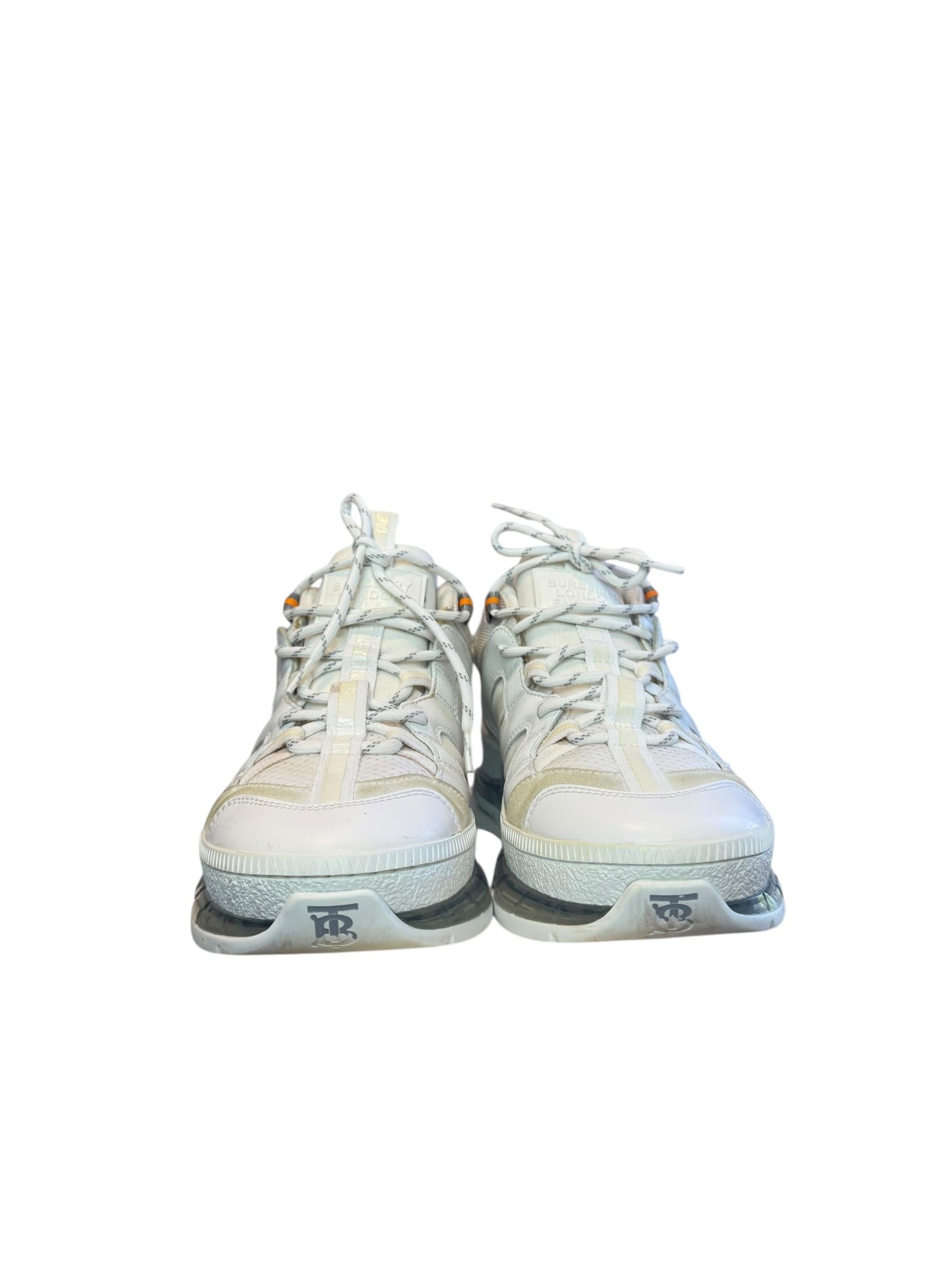 BURBERRY ARTHUR HOUNDSTOOTH SNEAKERS 