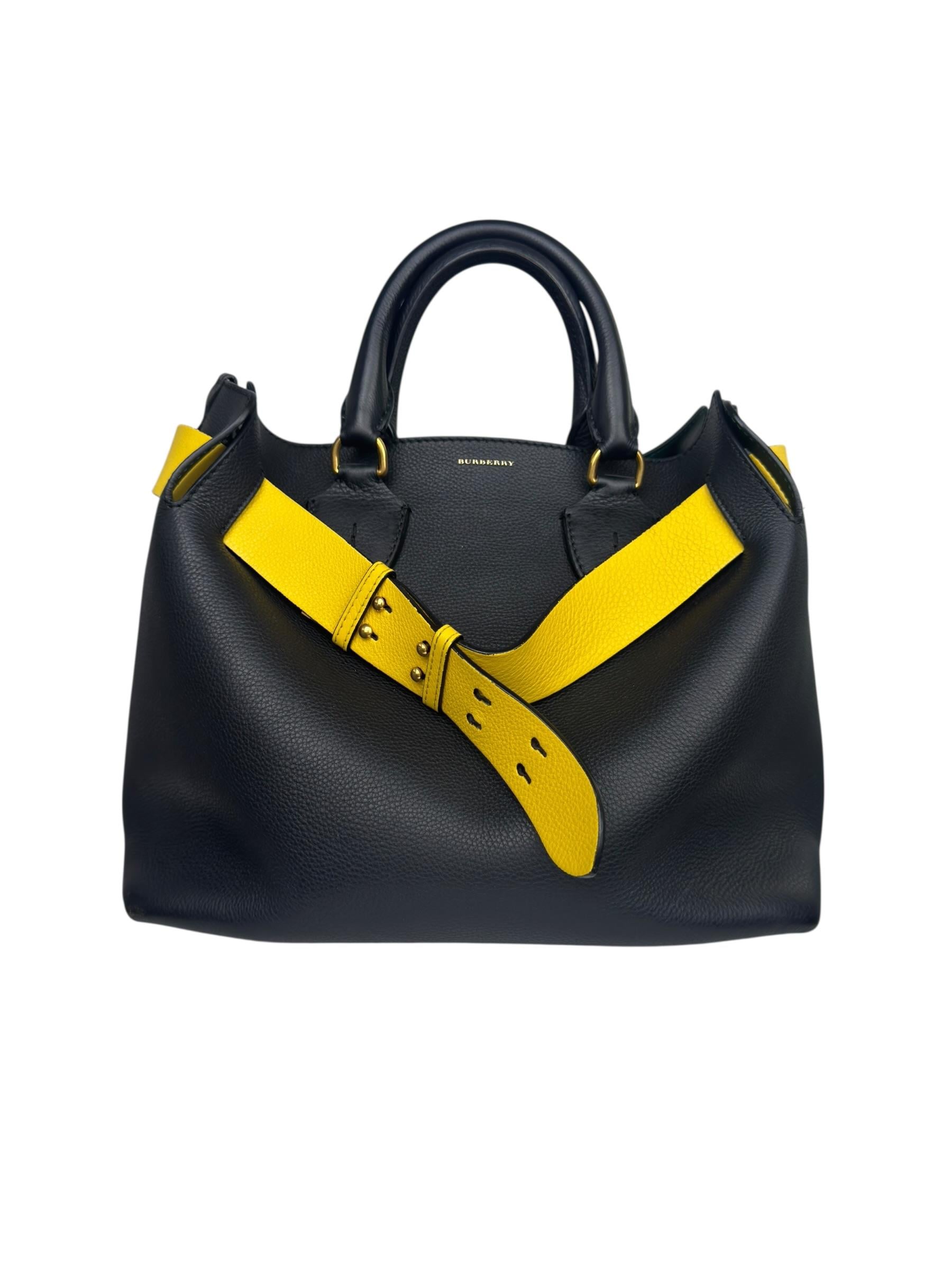 BURBERRY BELT TOTE BAG