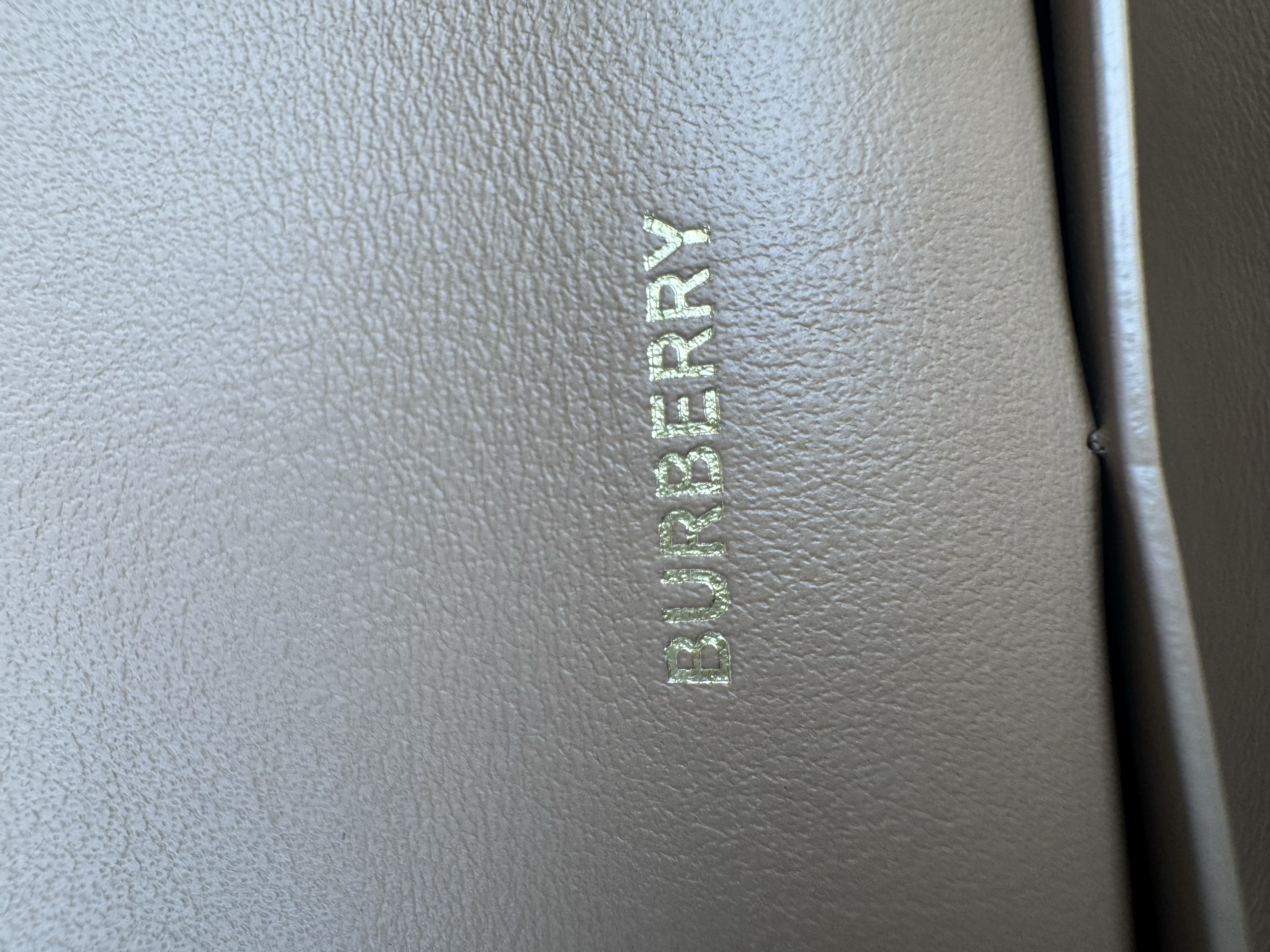 BURBERRY BLACK LEATHER WALLET