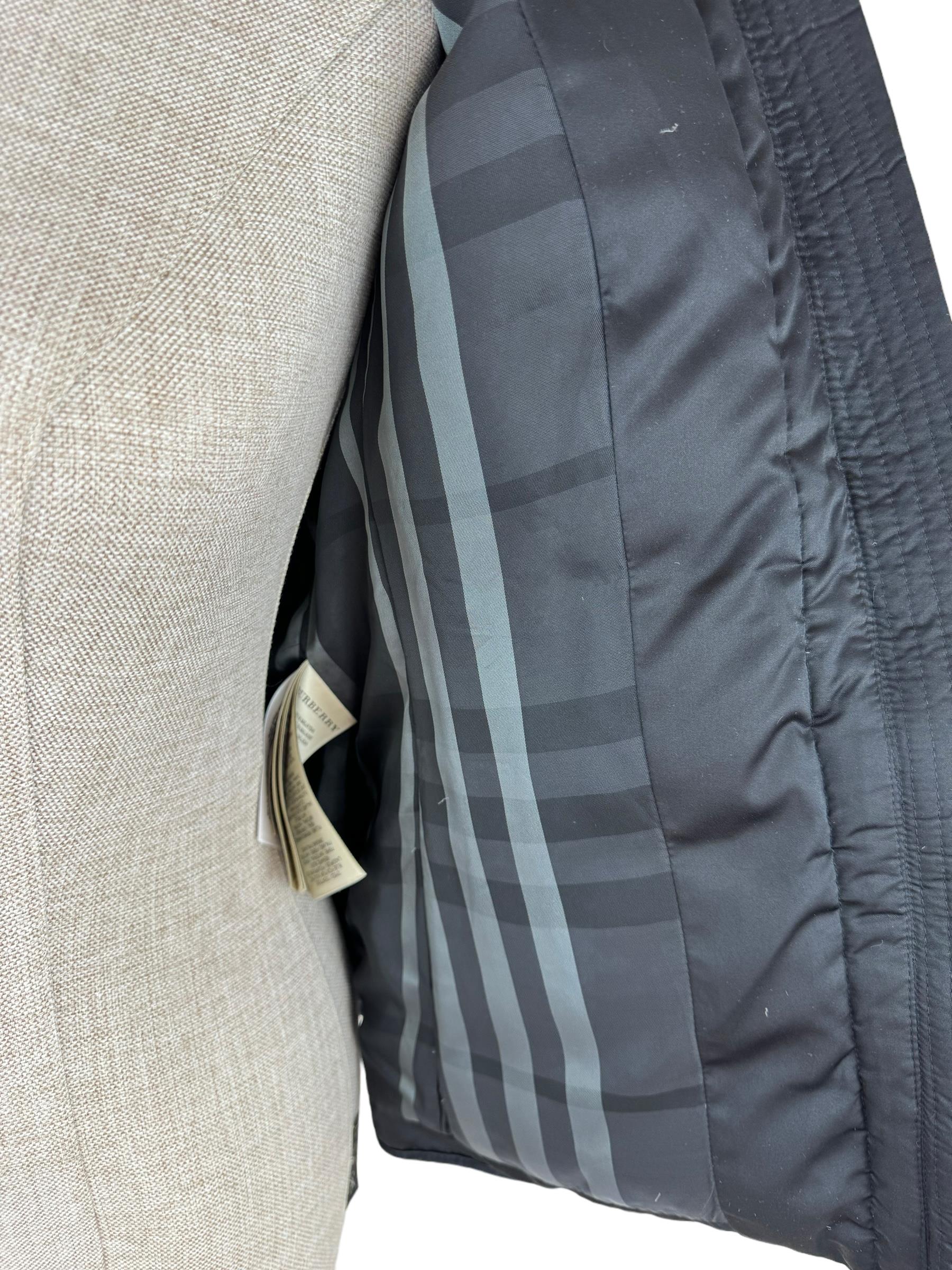 BURBERRY BLACK PUFFER JACKET