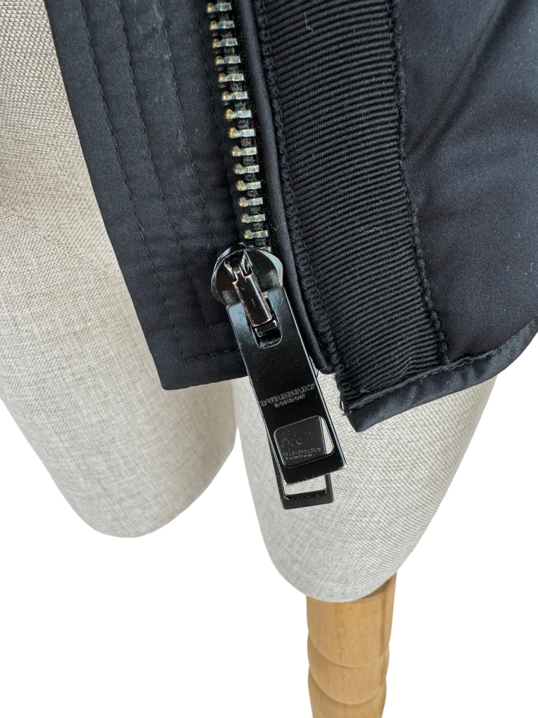 BURBERRY BLACK PUFFER JACKET