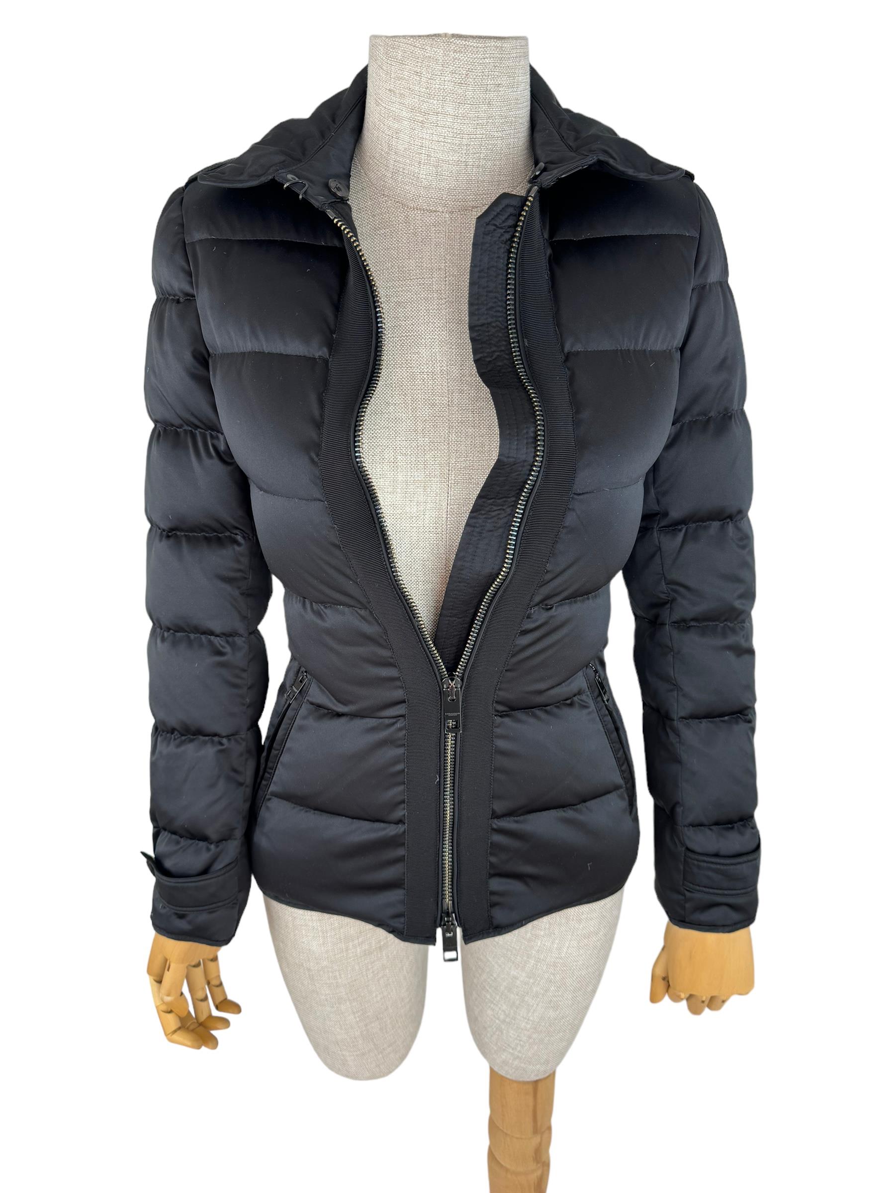 BURBERRY BLACK PUFFER JACKET