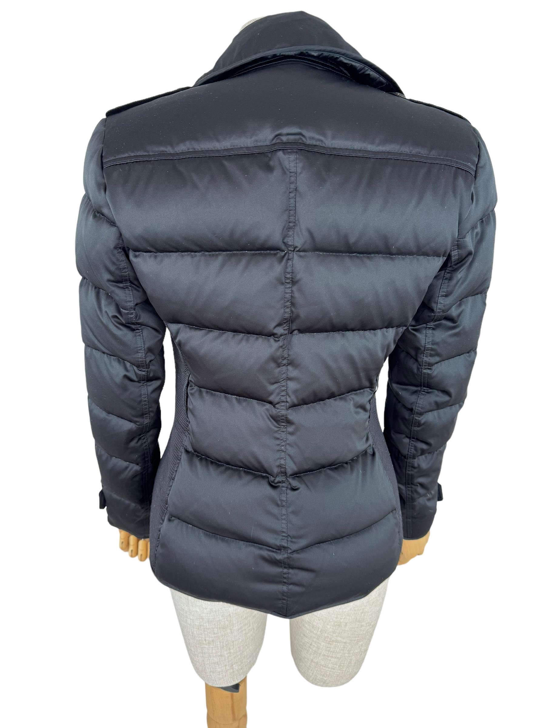 BURBERRY BLACK PUFFER JACKET