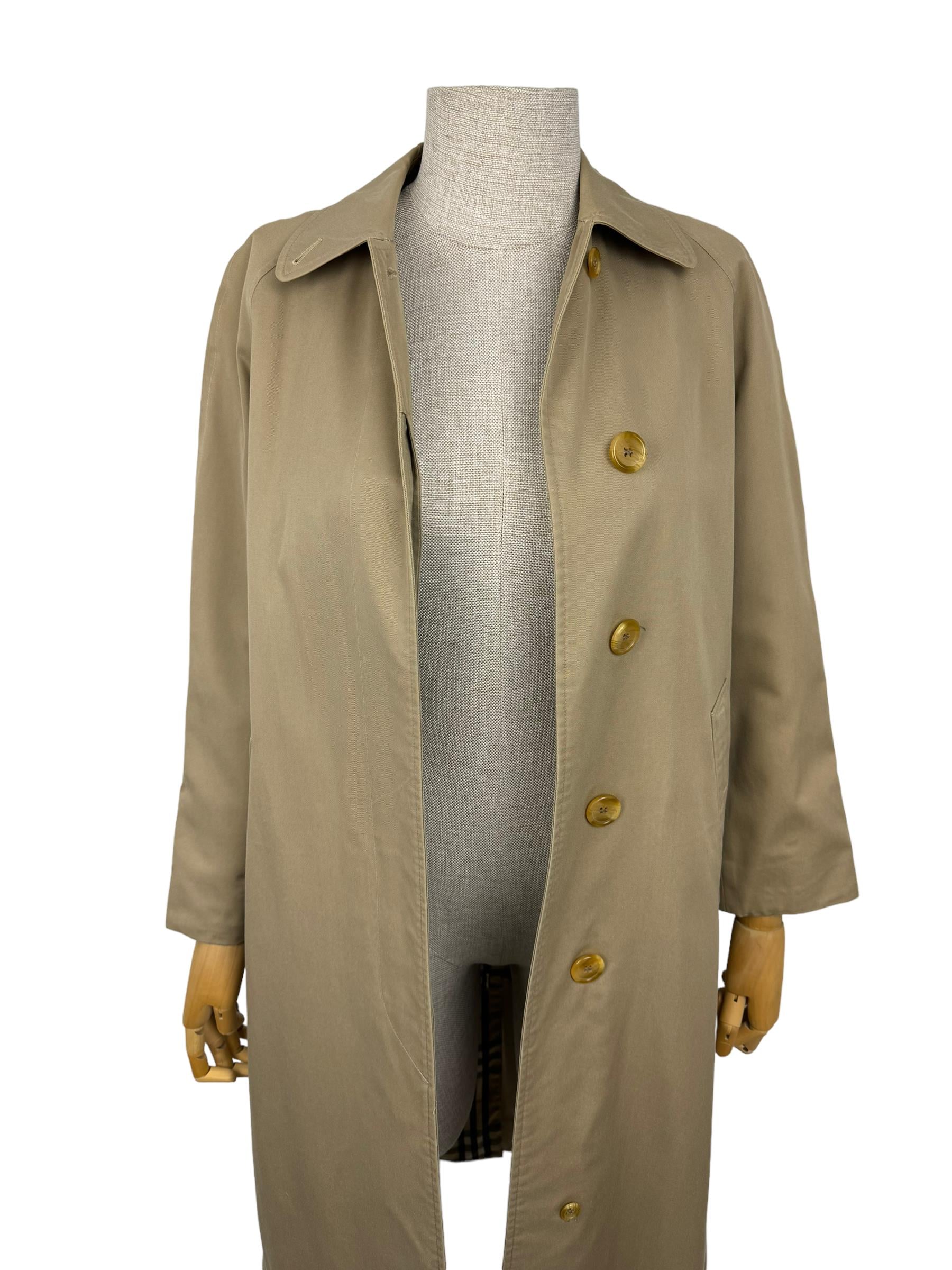 BURBERRY CAMEL TRENCH COAT