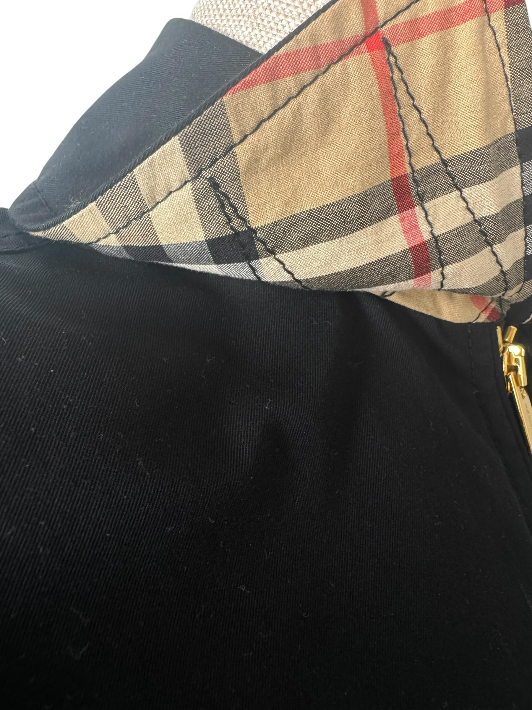 BURBERRY COTTON/SILK TWILL JACKET