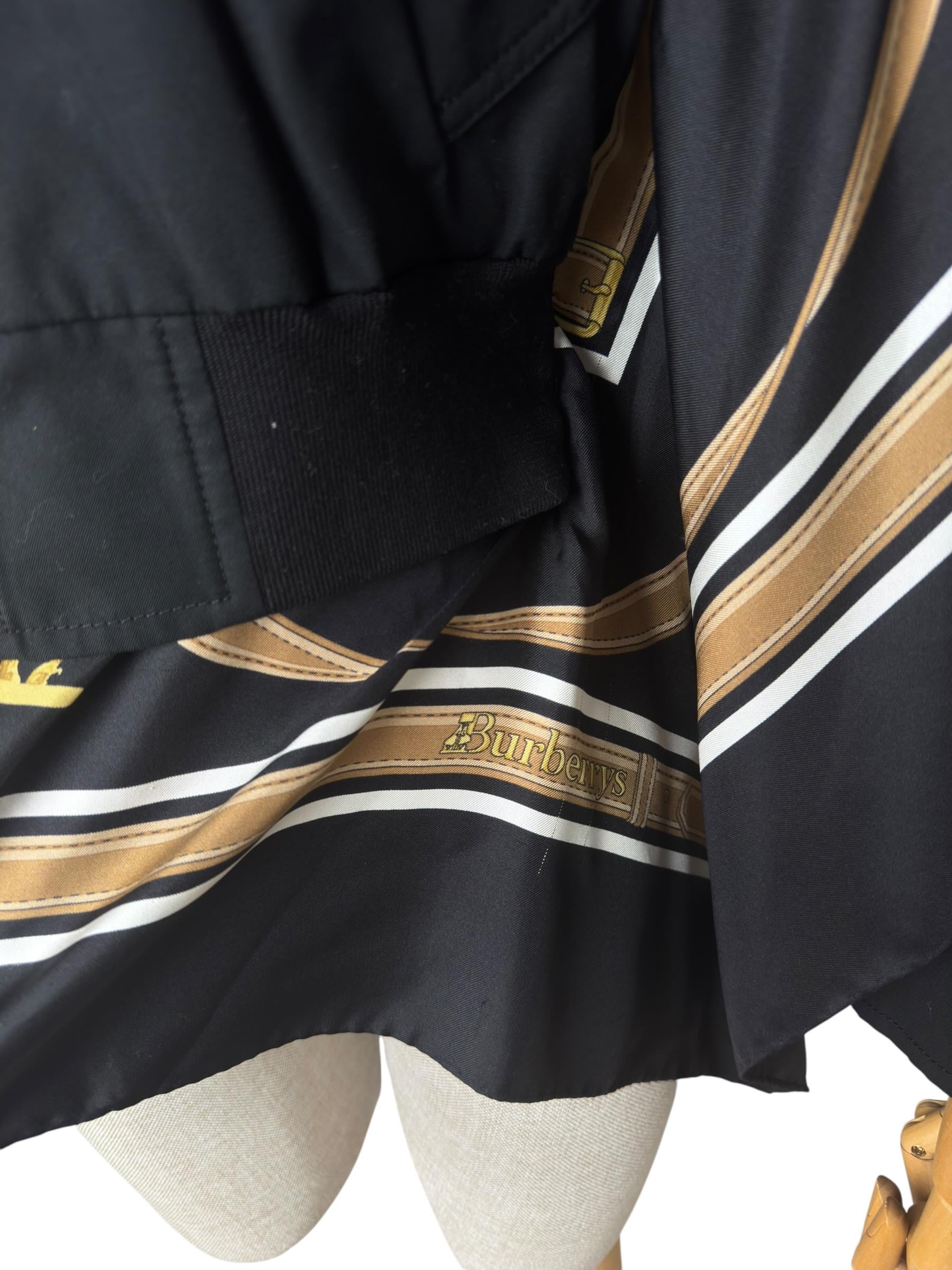 BURBERRY COTTON/SILK TWILL JACKET