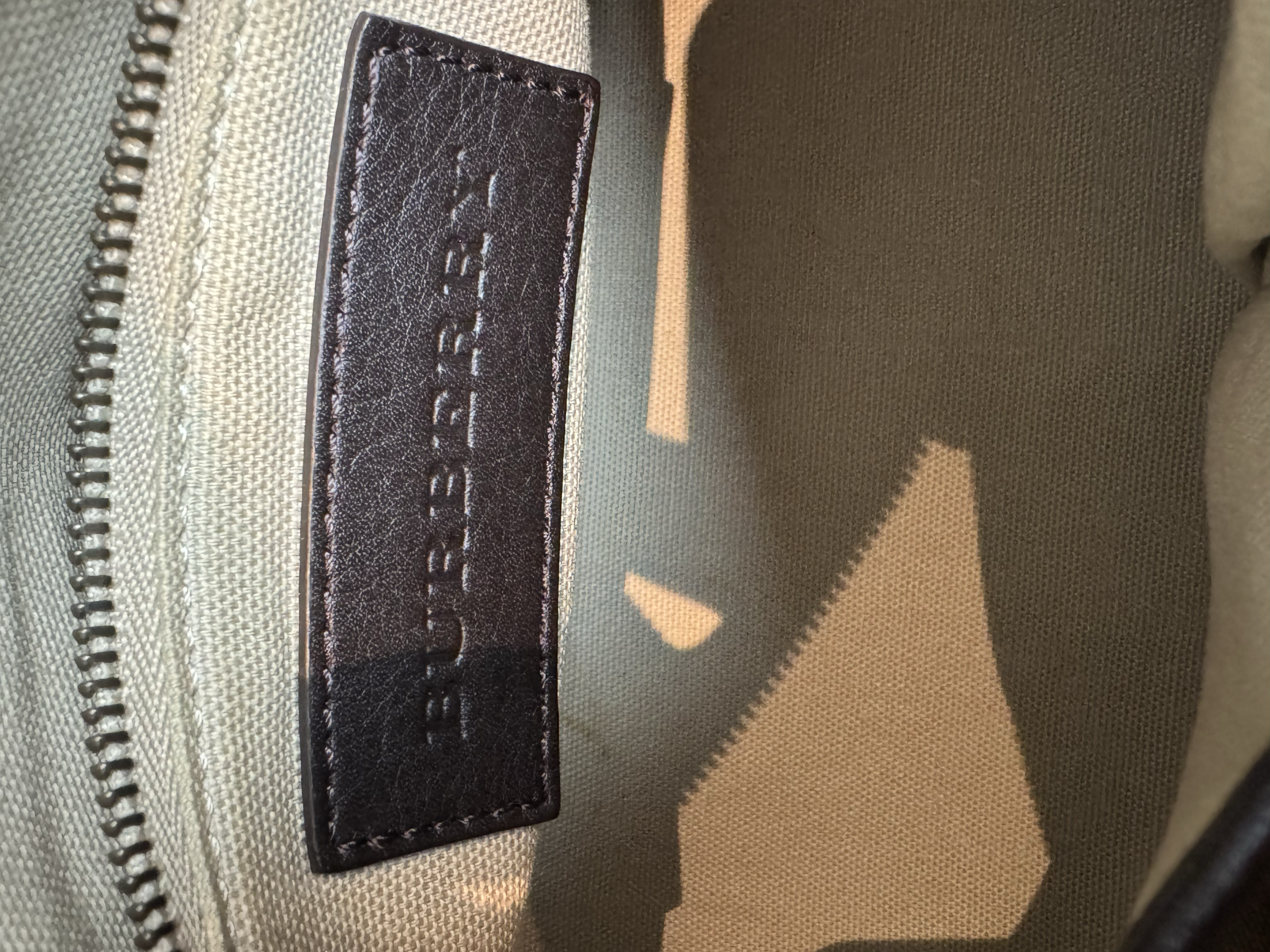 BURBERRY NOVA CHECK BOWLING BAG