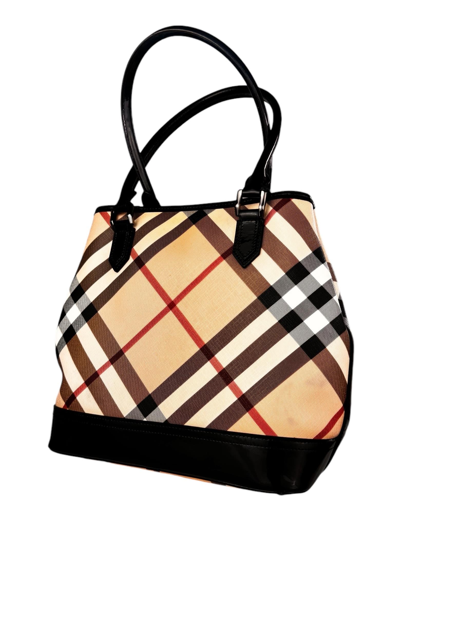 BURBERRY NOVA CHECK KOL ÇANTASI