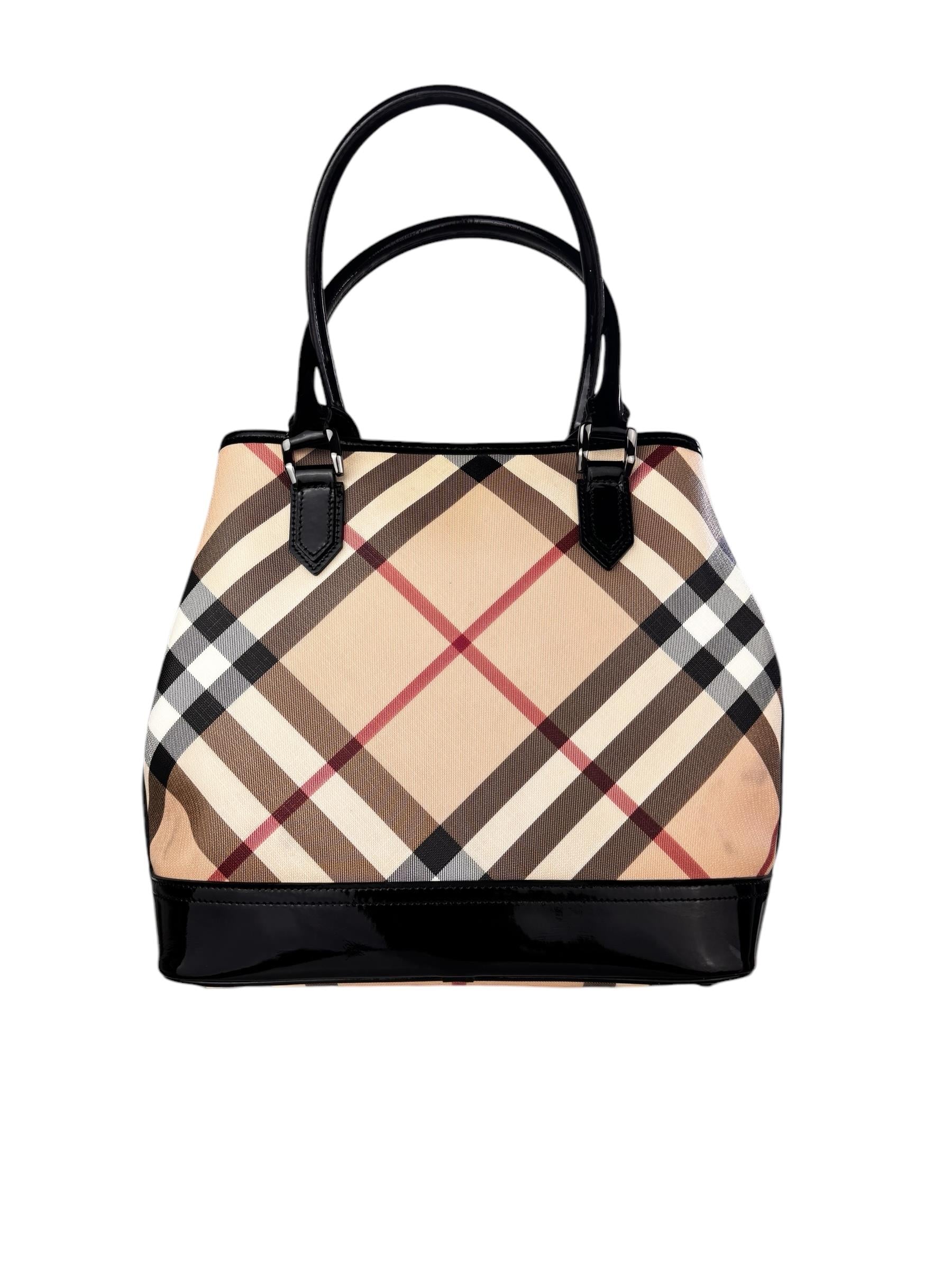 BURBERRY NOVA CHECK KOL ÇANTASI