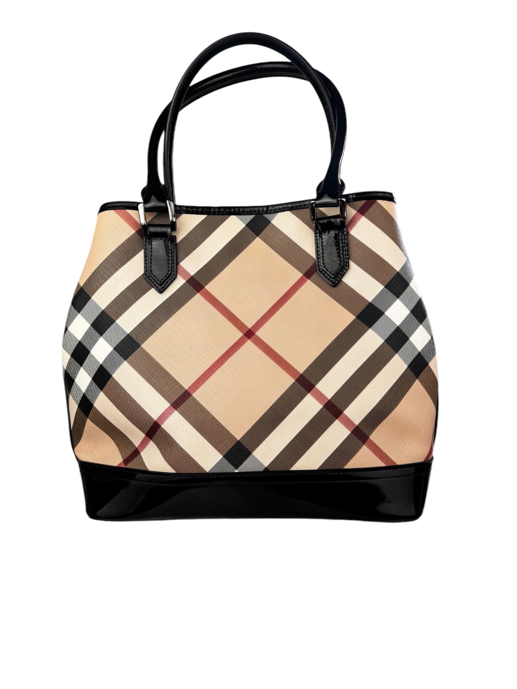 BURBERRY NOVA CHECK KOL ÇANTASI