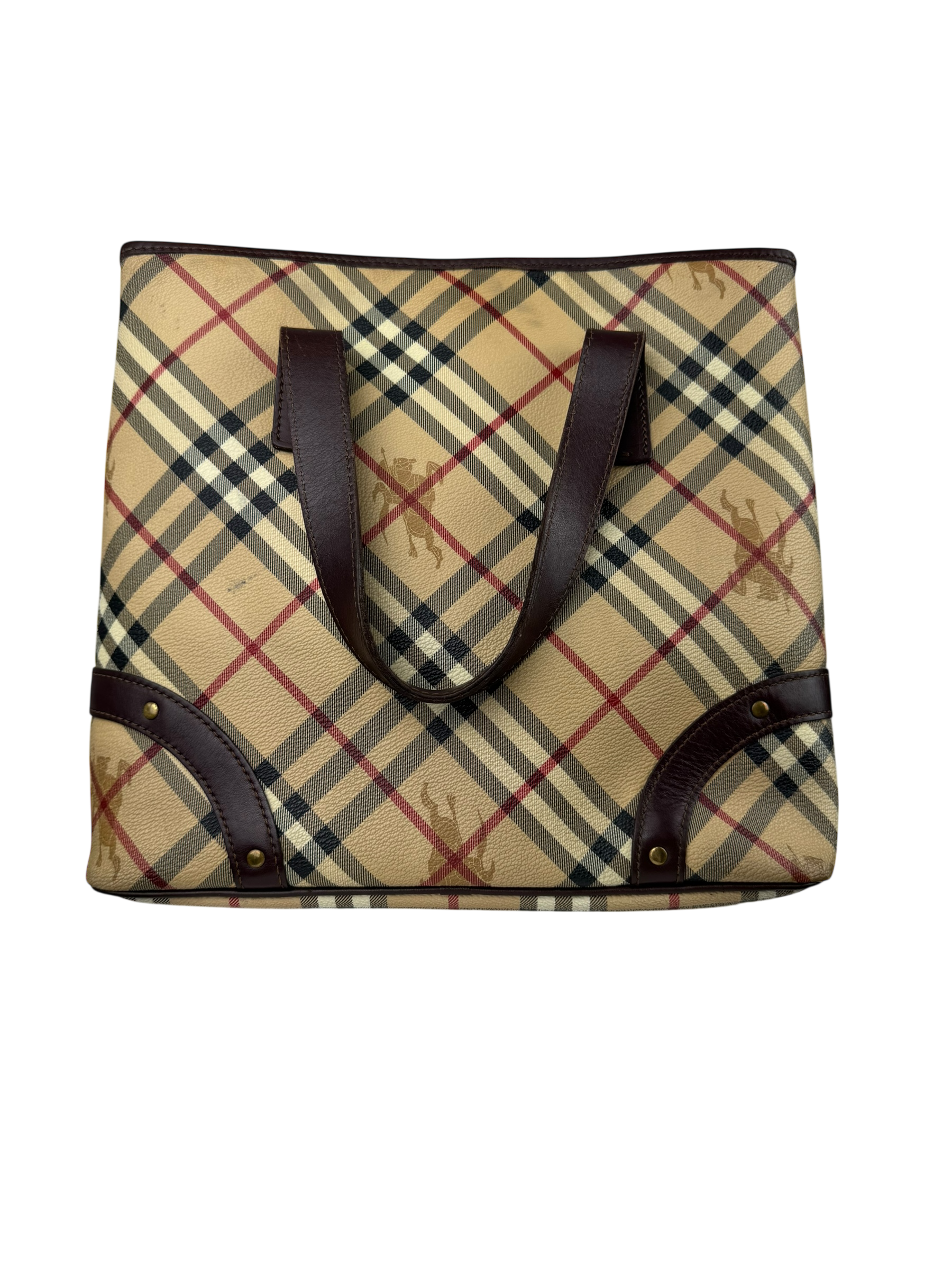 BURBERRY NOVA CHECK TOTE BAG