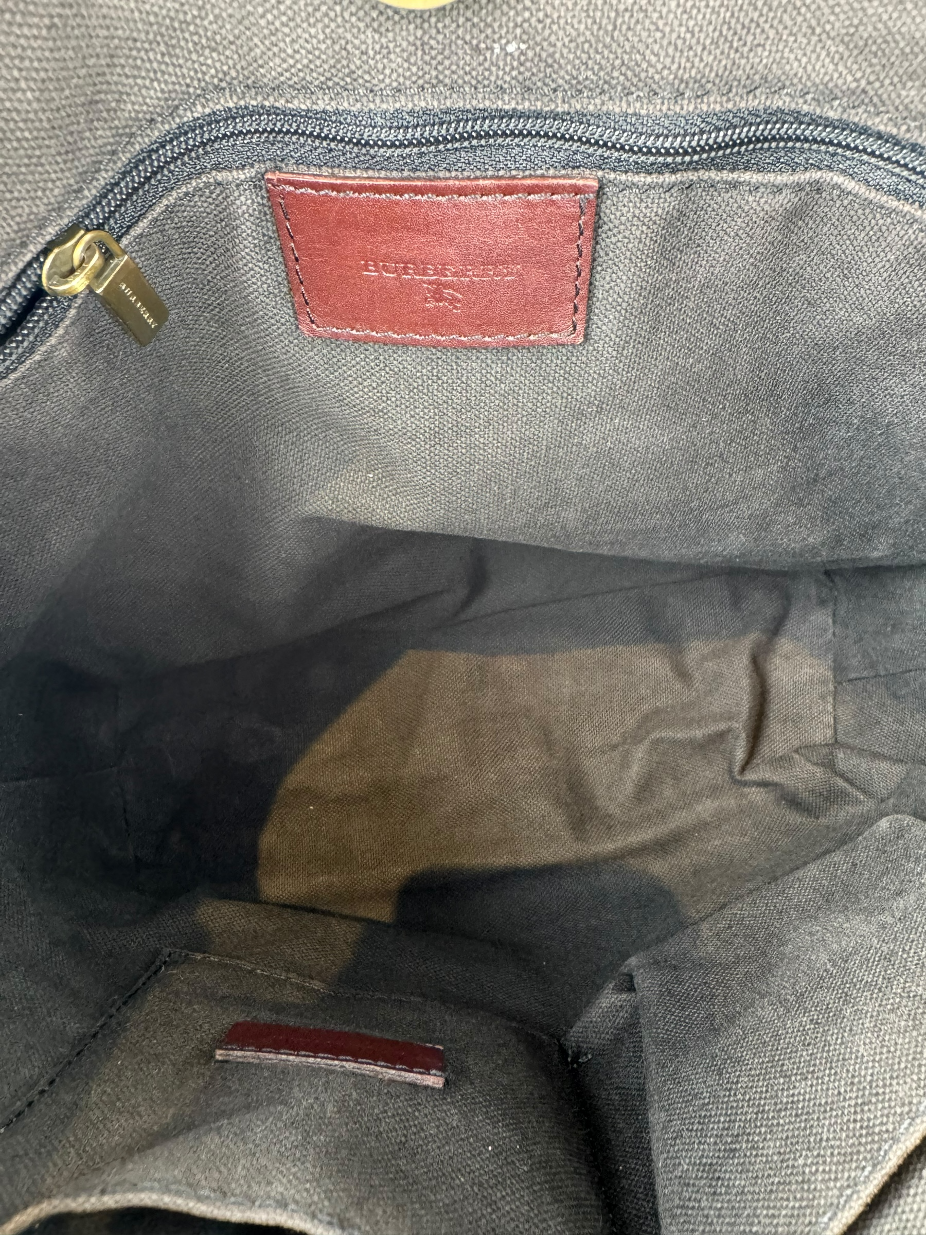 BURBERRY NOVA CHECK TOTE BAG