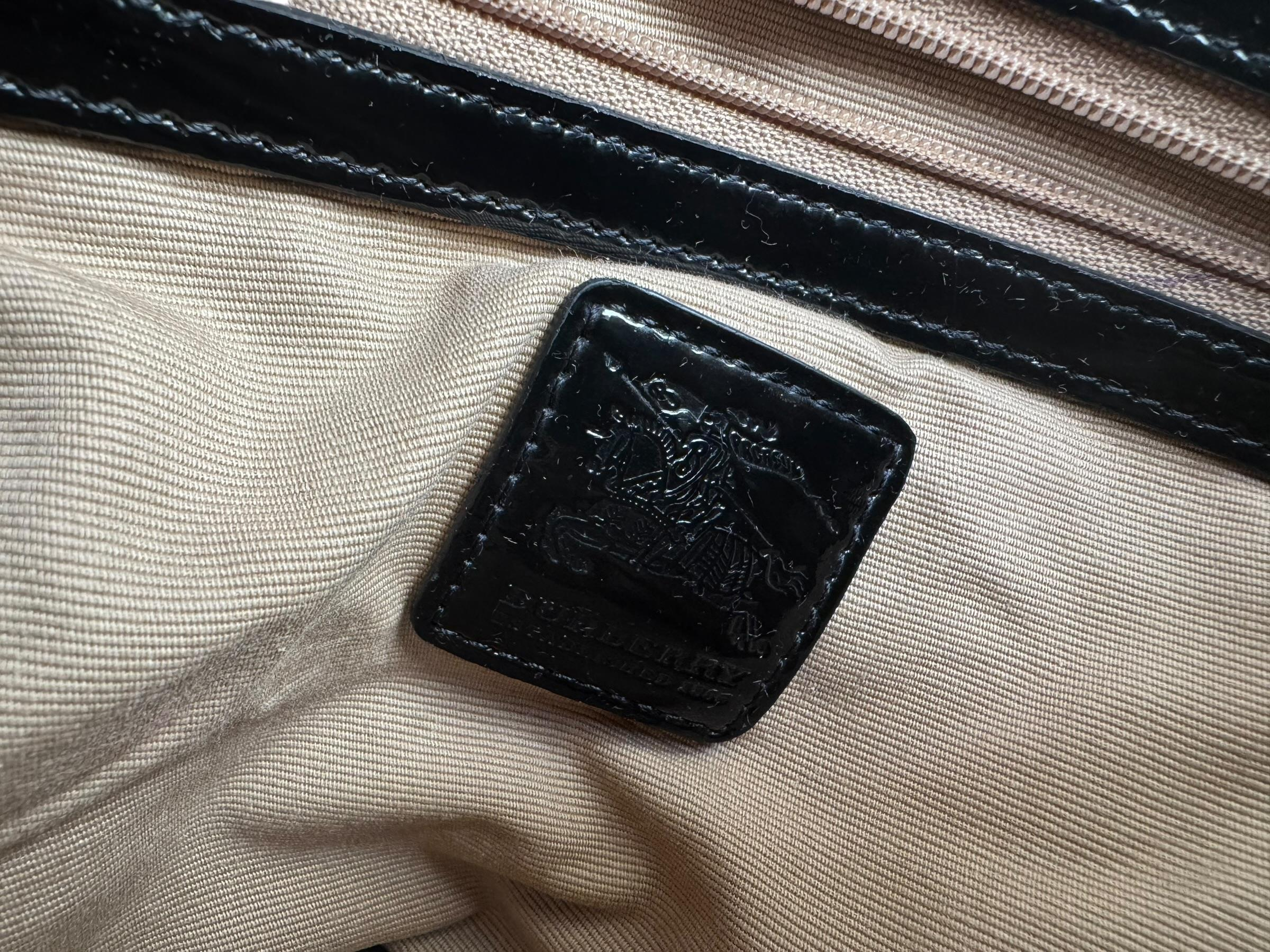 BURBERRY NOVA CHECK TOTE BAG
