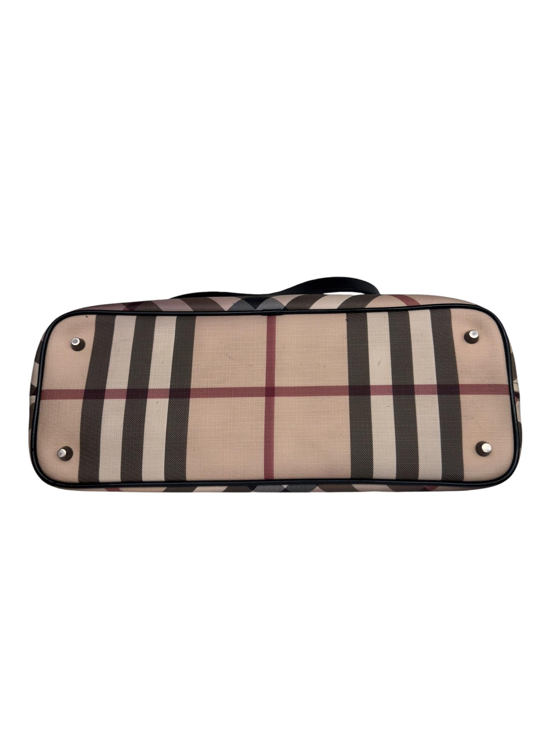 BURBERRY NOVA CHECK TOTE BAG