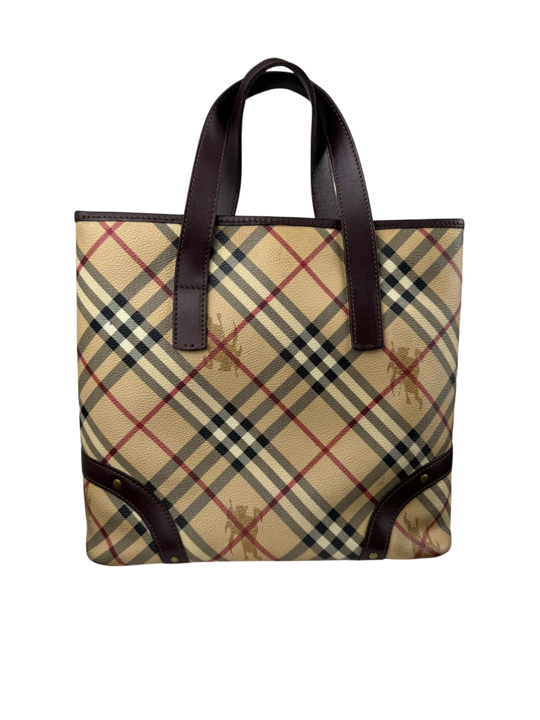 BURBERRY NOVA CHECK TOTE BAG