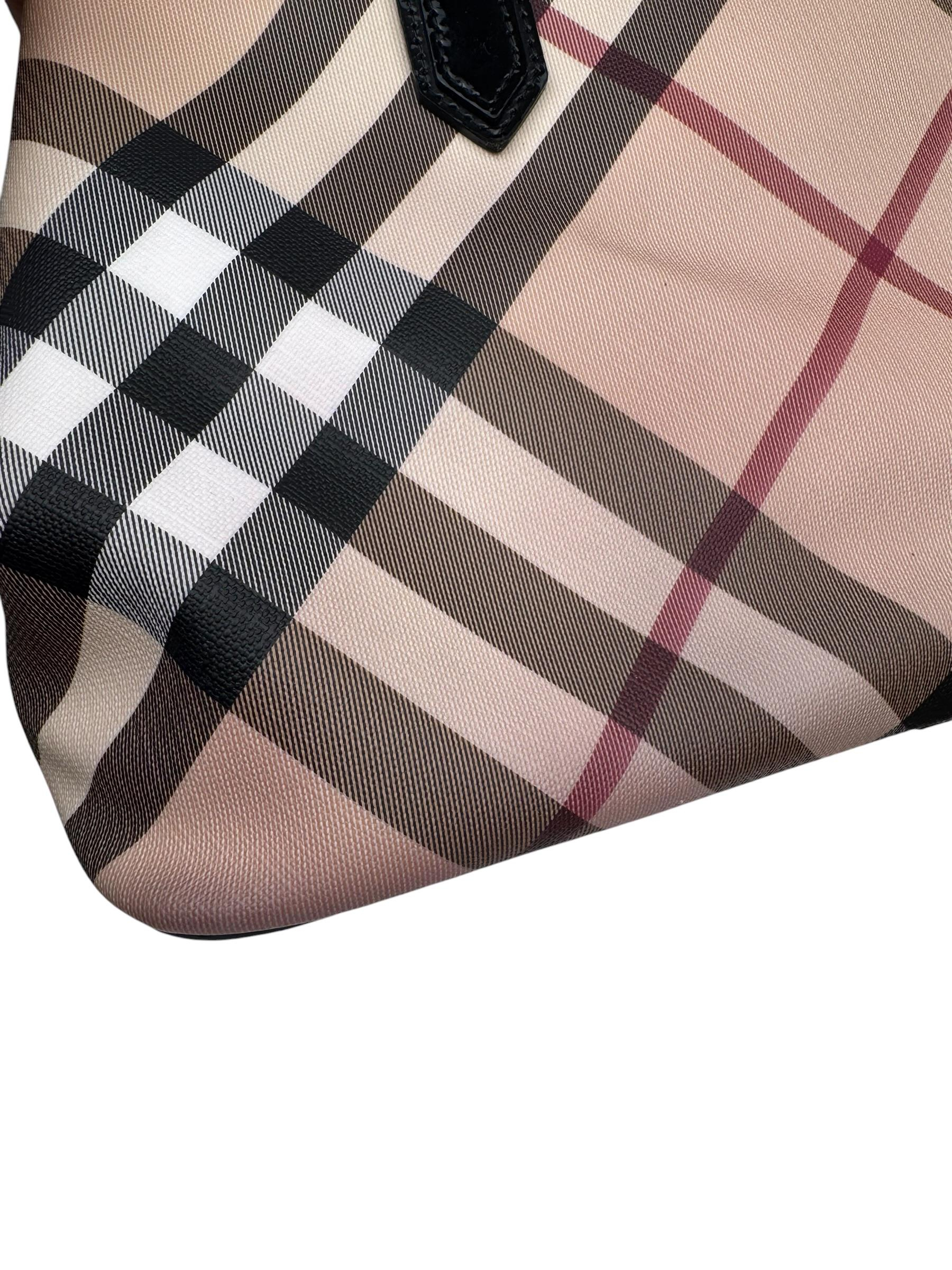 BURBERRY NOVA CHECK TOTE BAG