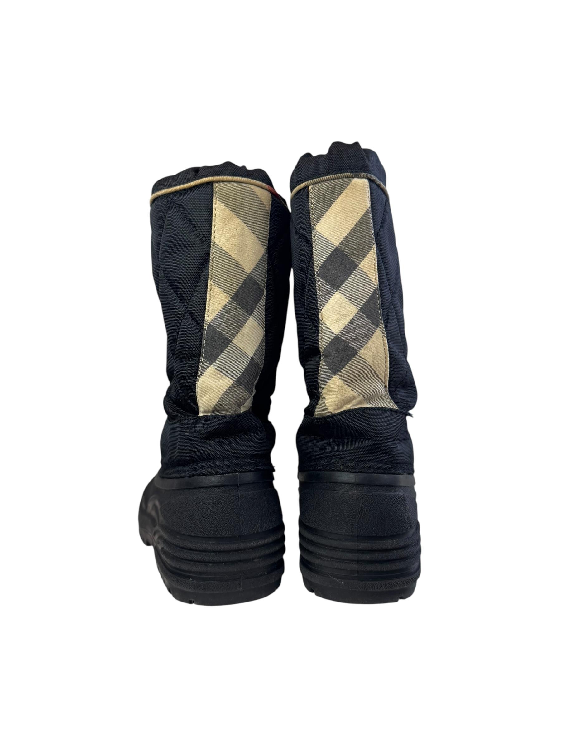 BURBERRY NOVACHECK BOOTS