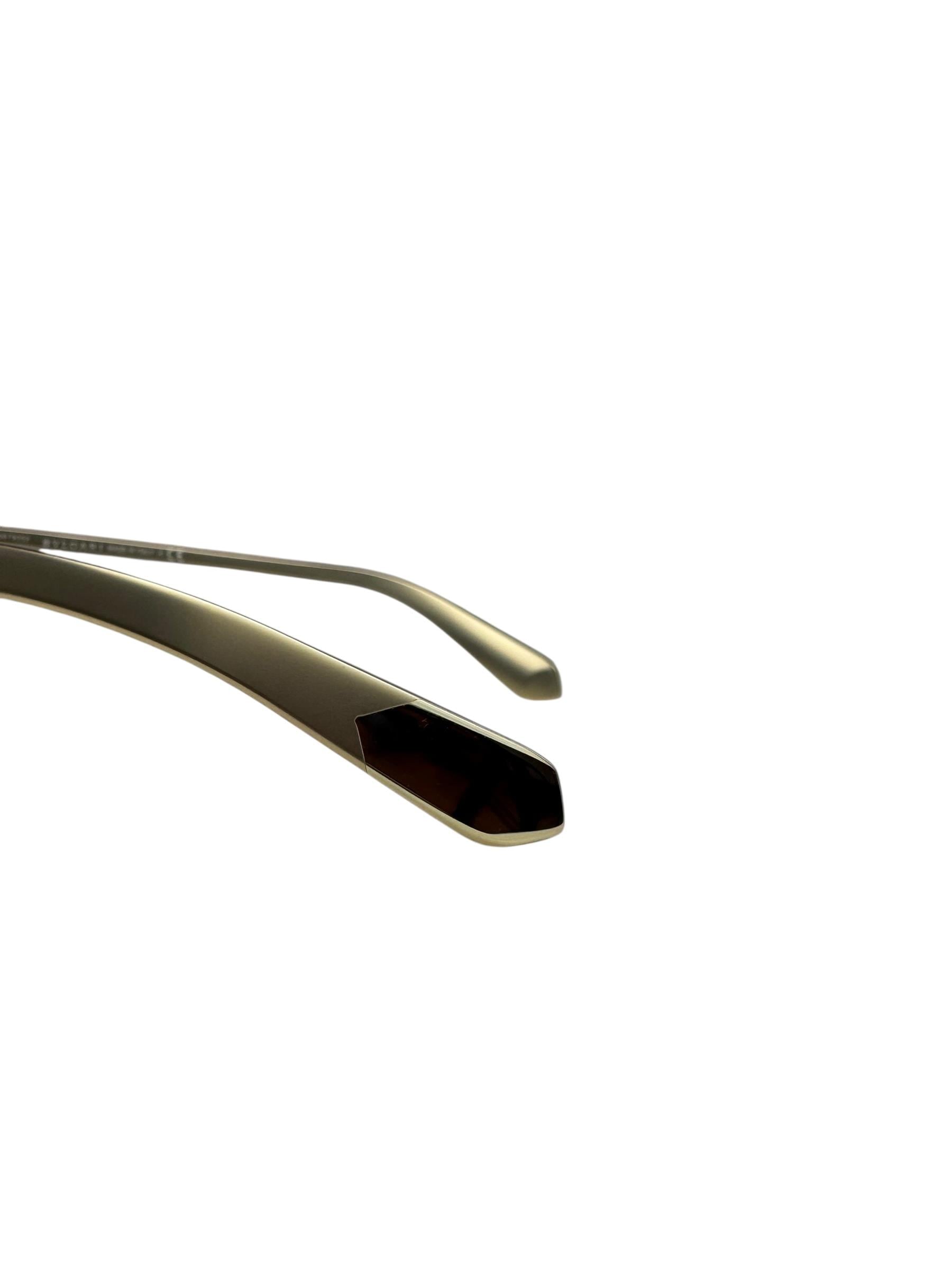 BVLGARI 6093 GOLD IN METAL SUNGLASSES