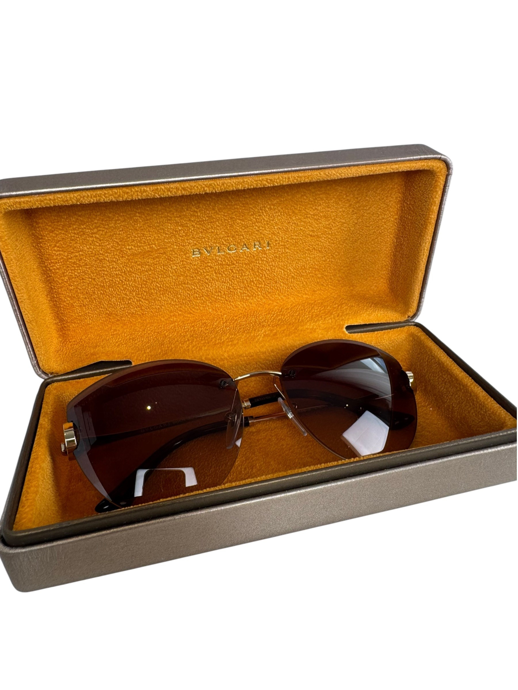 BVLGARI BROWN 6166 SUNGLASSES