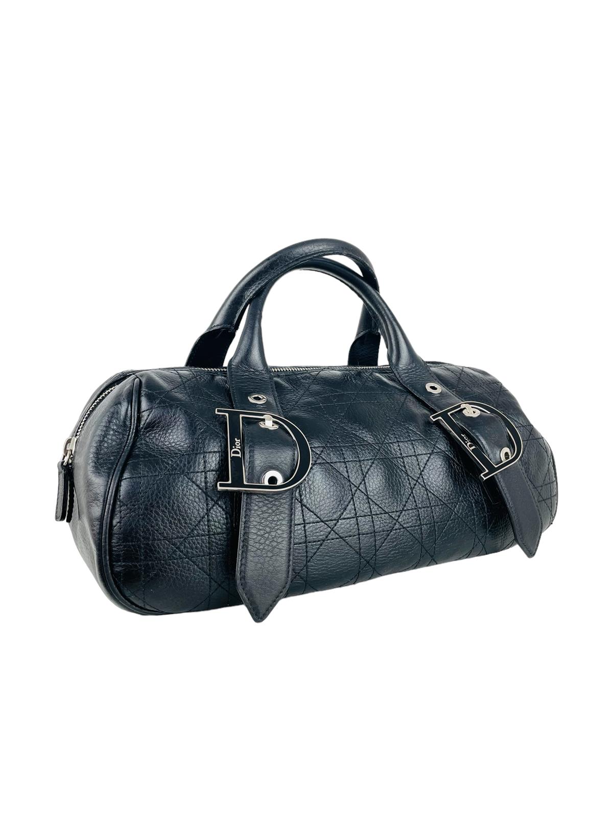 CANAGE LEATHER BOSTON BAG