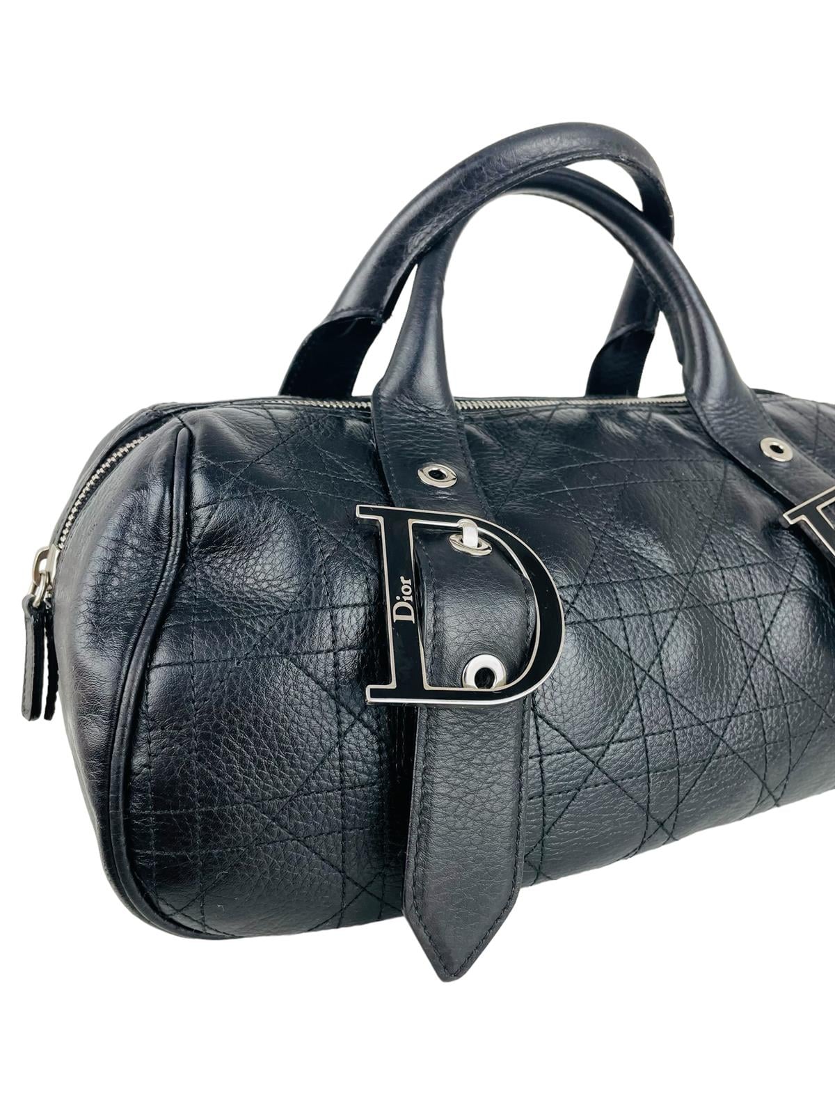 CANAGE LEATHER BOSTON BAG