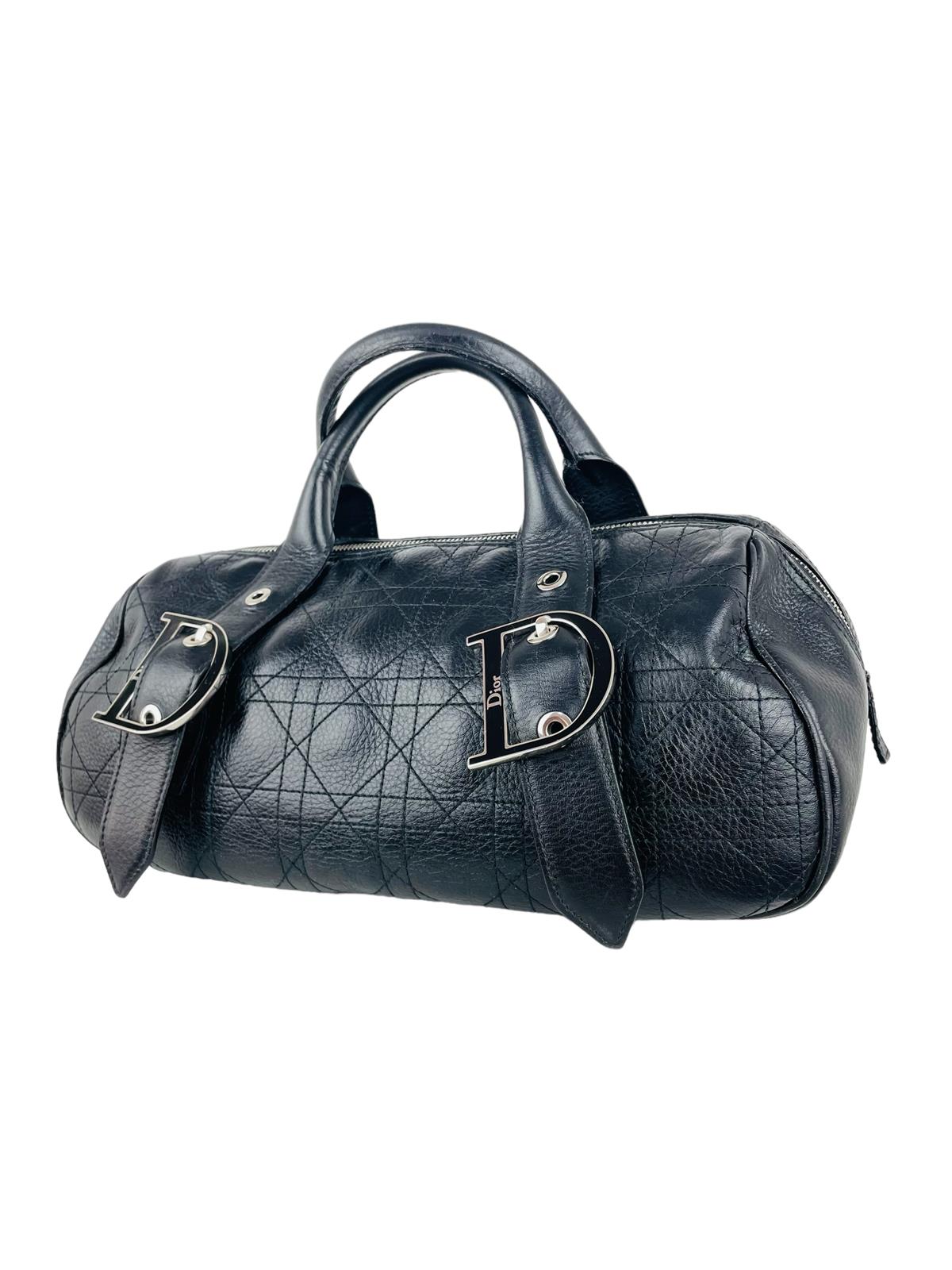 CANAGE LEATHER BOSTON BAG