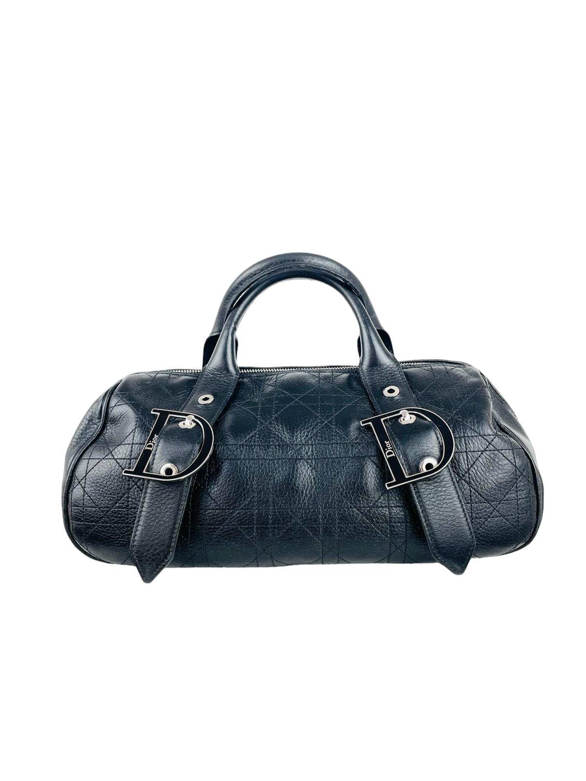 CANAGE LEATHER BOSTON BAG