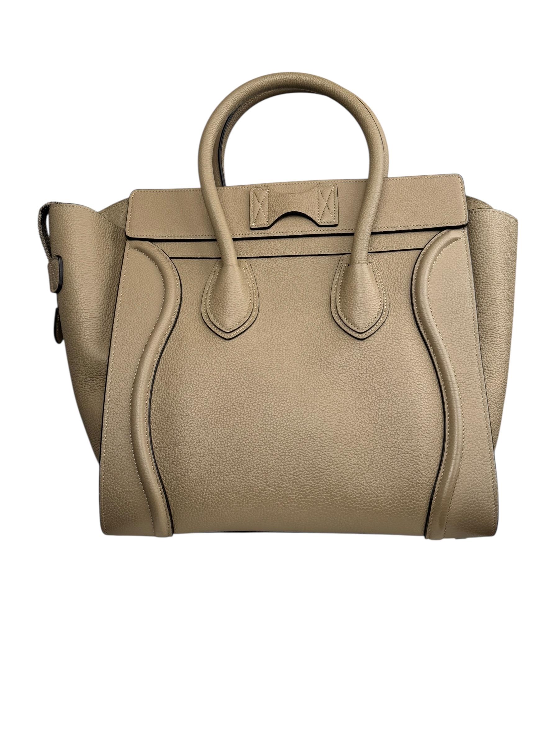 CELINE BEIGE LUGGAGE BAG