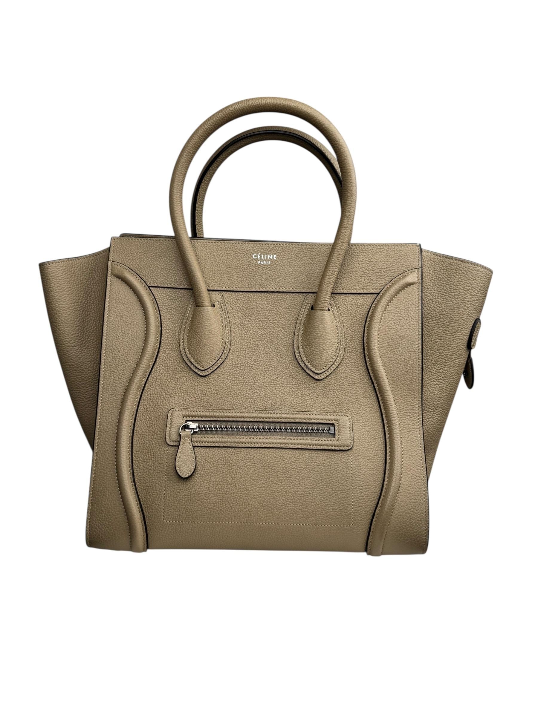 CELINE BEIGE LUGGAGE BAG