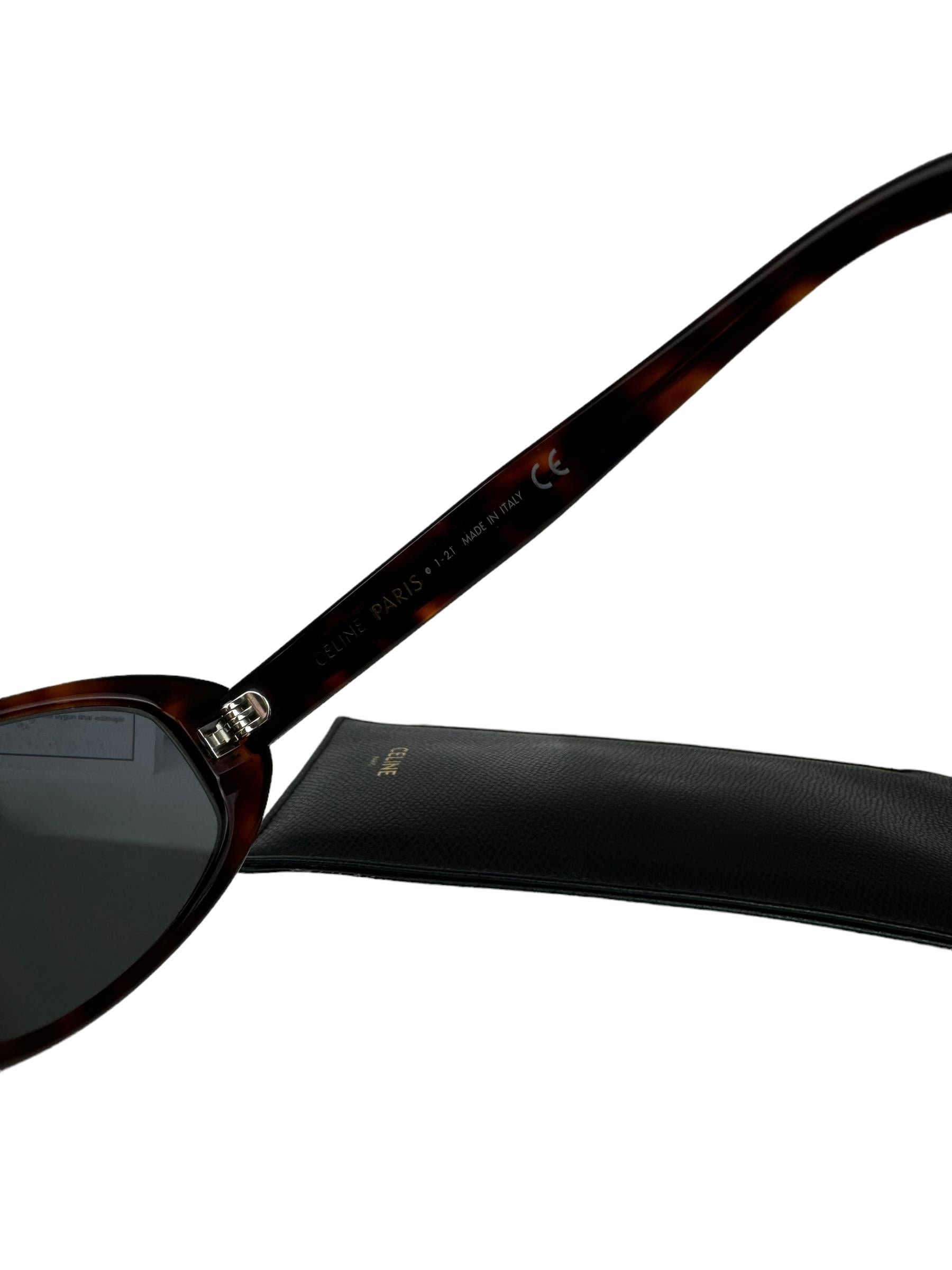 CELINE BROWN 40121 2U SUNGLASSES 