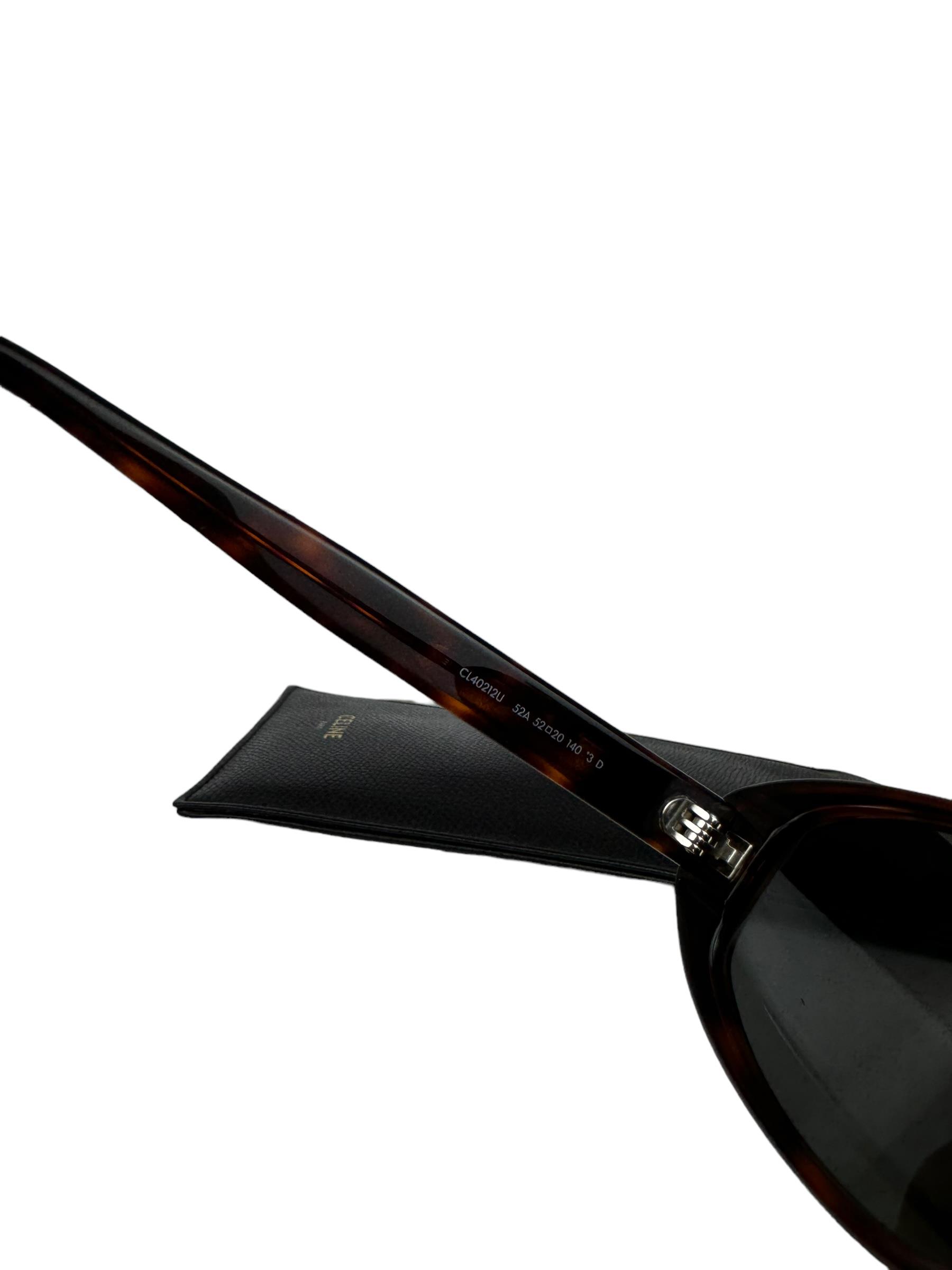 CELINE BROWN 40121 2U SUNGLASSES 