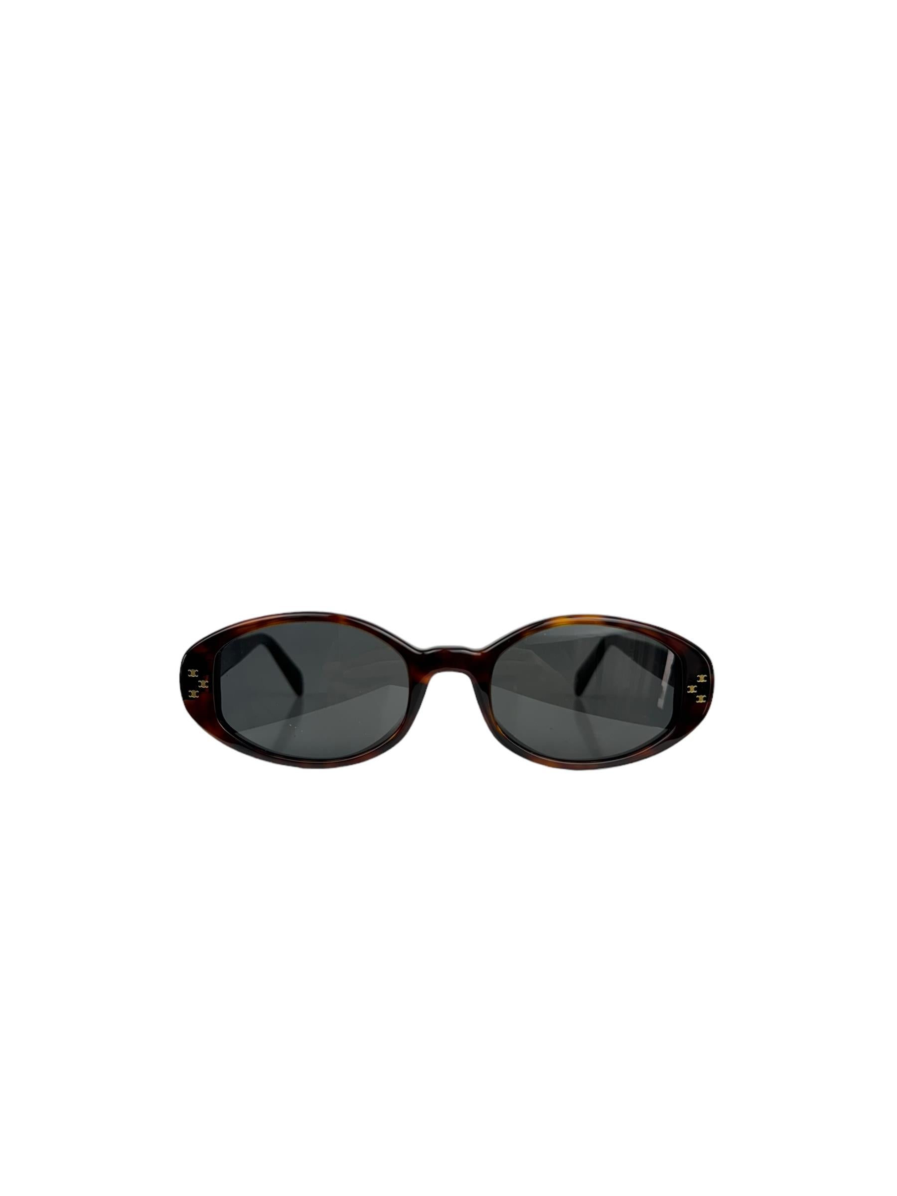 CELINE BROWN 40121 2U SUNGLASSES 