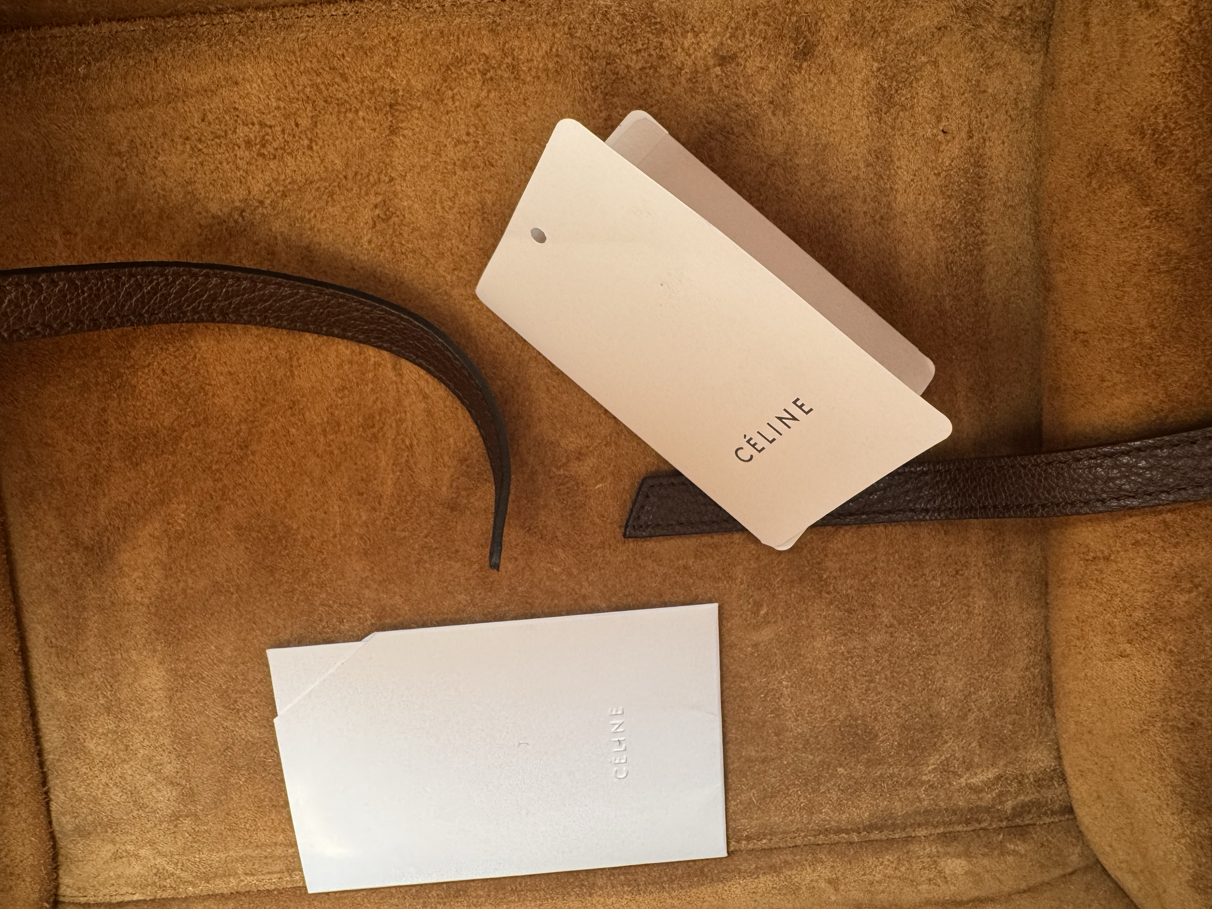 CELINE BROWN LUGGAGE BAG