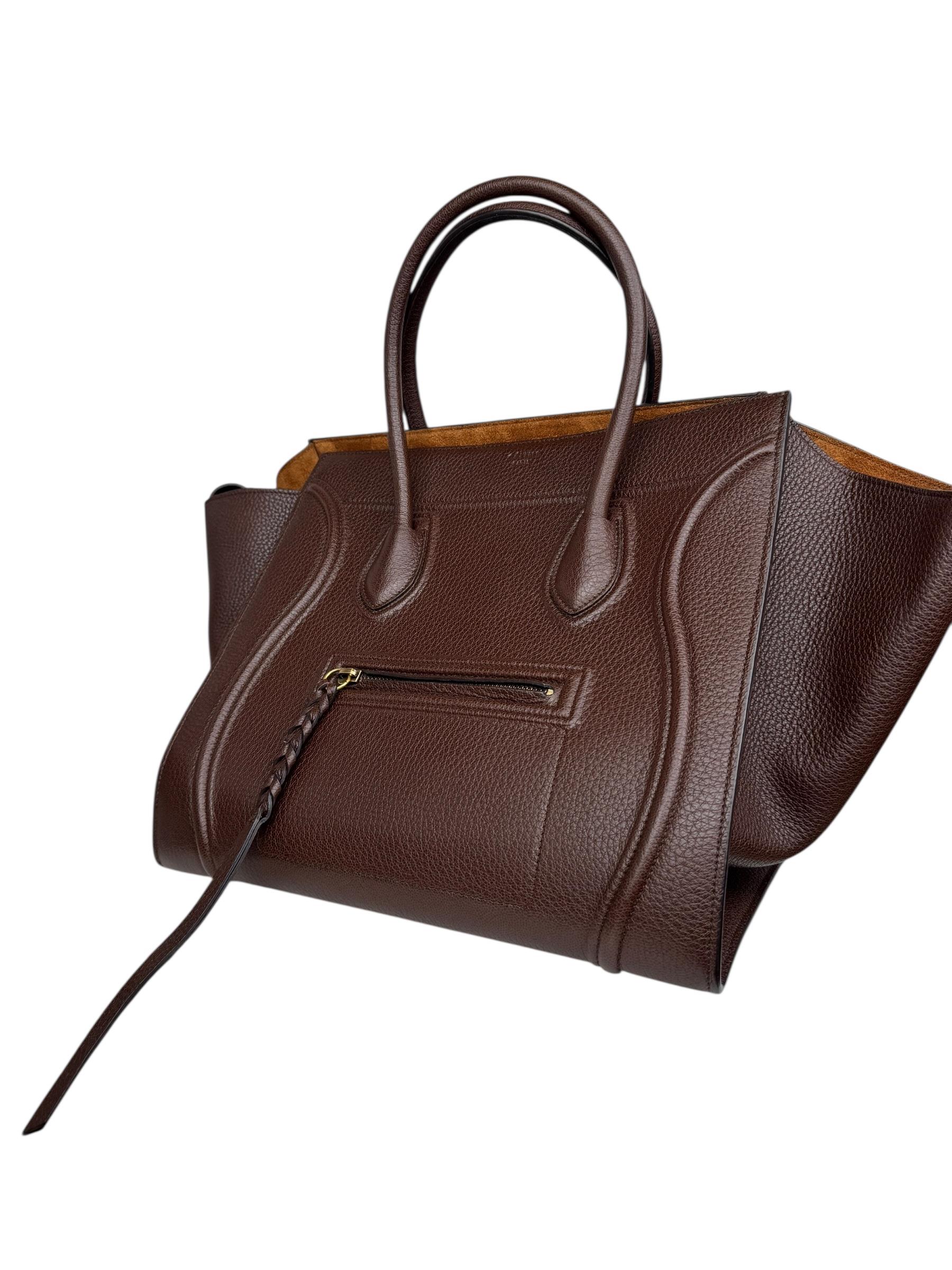 CELINE BROWN LUGGAGE BAG