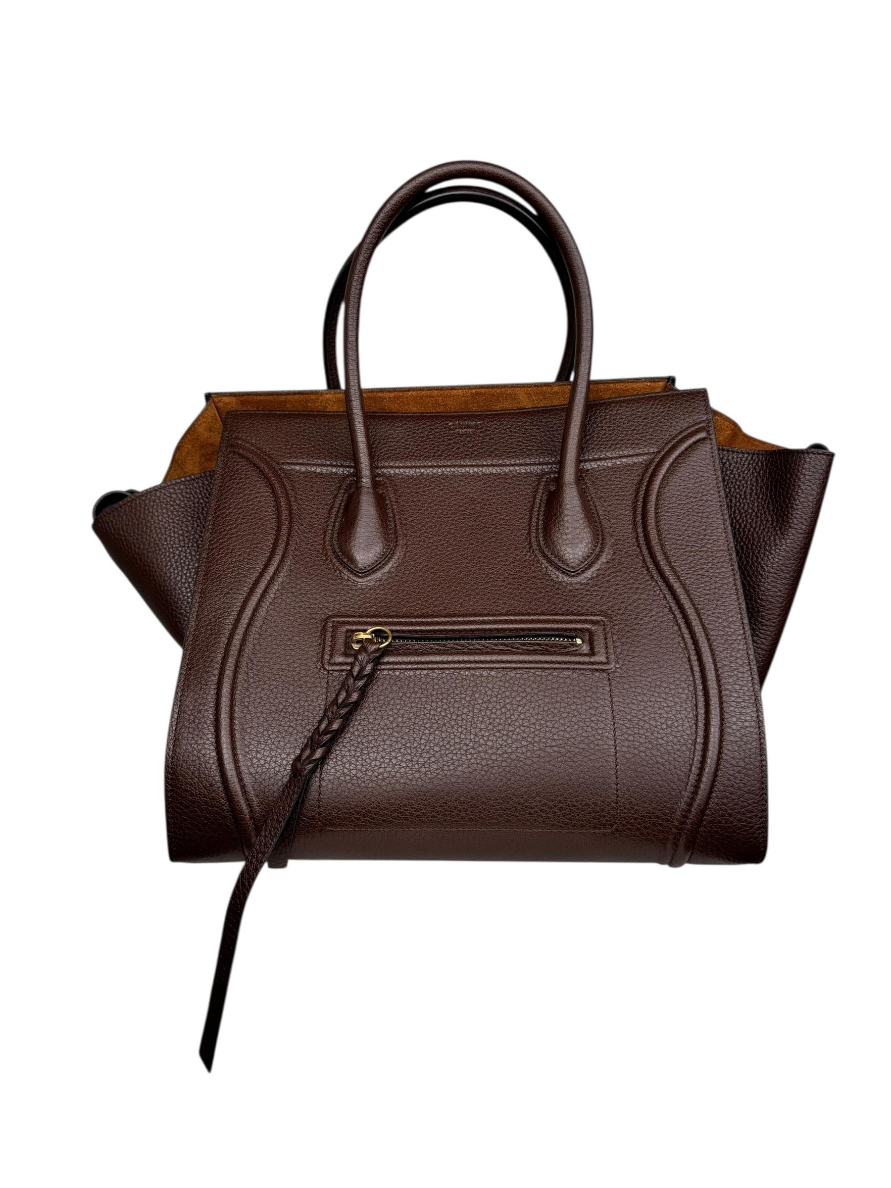 CELINE BROWN LUGGAGE BAG