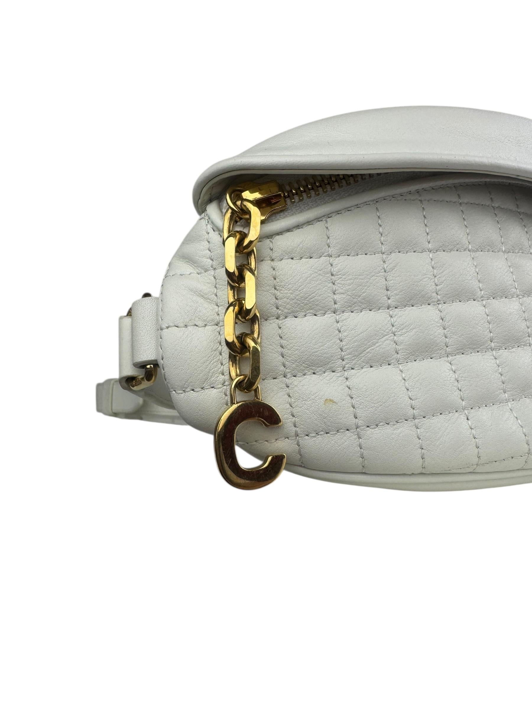 CELINE C CHARM BELT BAG