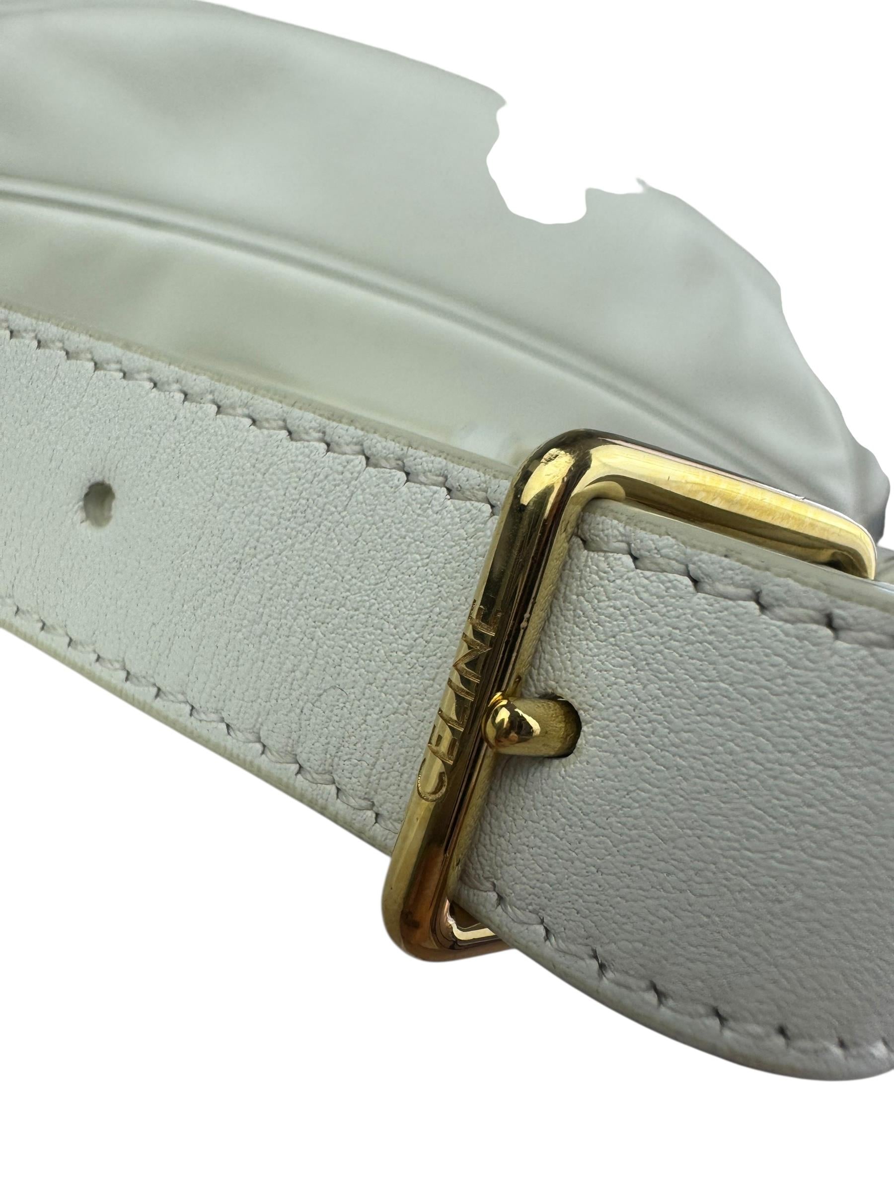 CELINE C CHARM BELT BAG