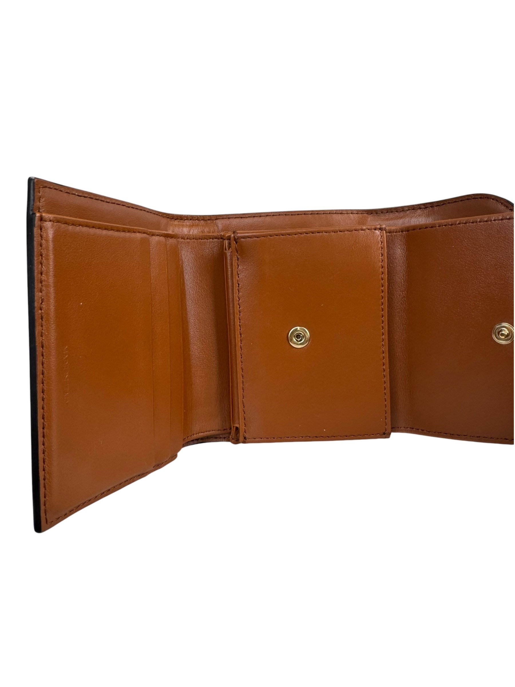 CELINE CANVAS LEAHTER TRIOMPHE WALLET