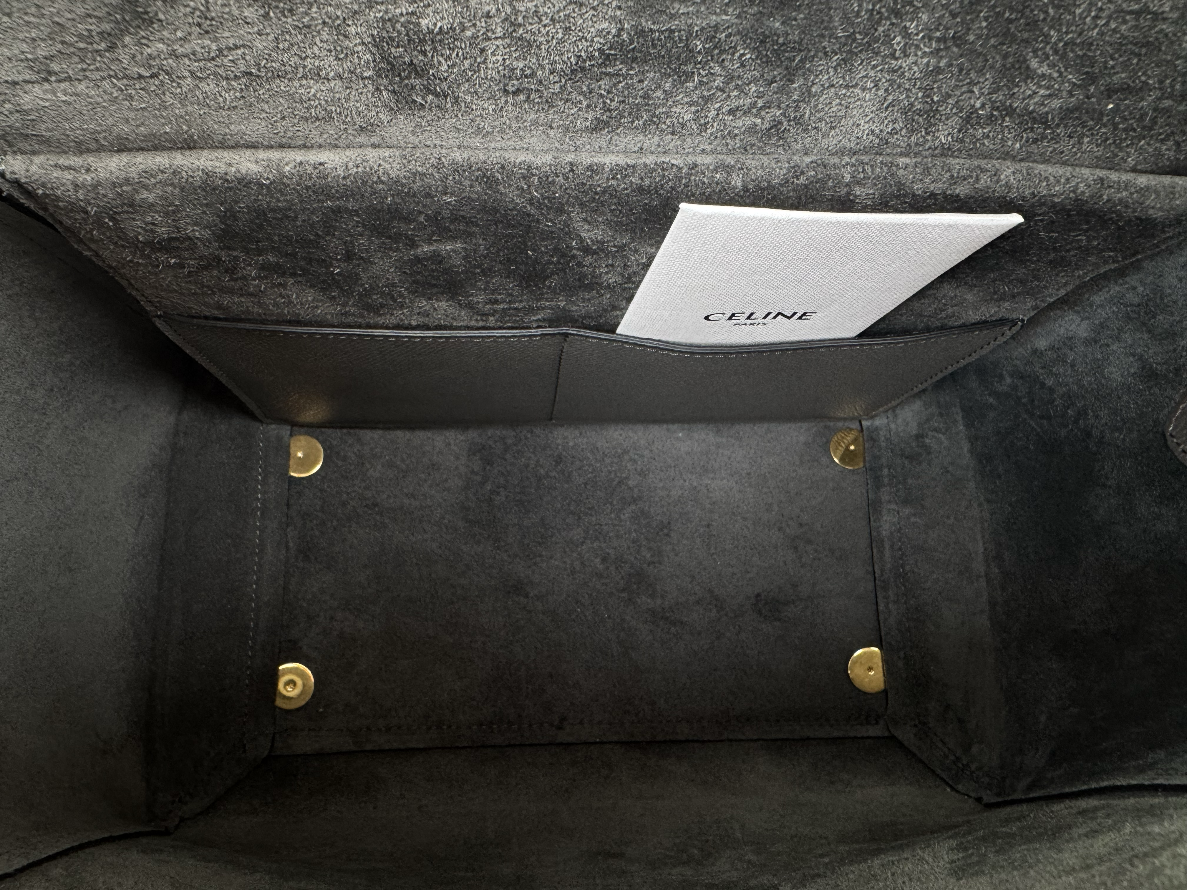 CELINE GRAY MINI BELT BAG