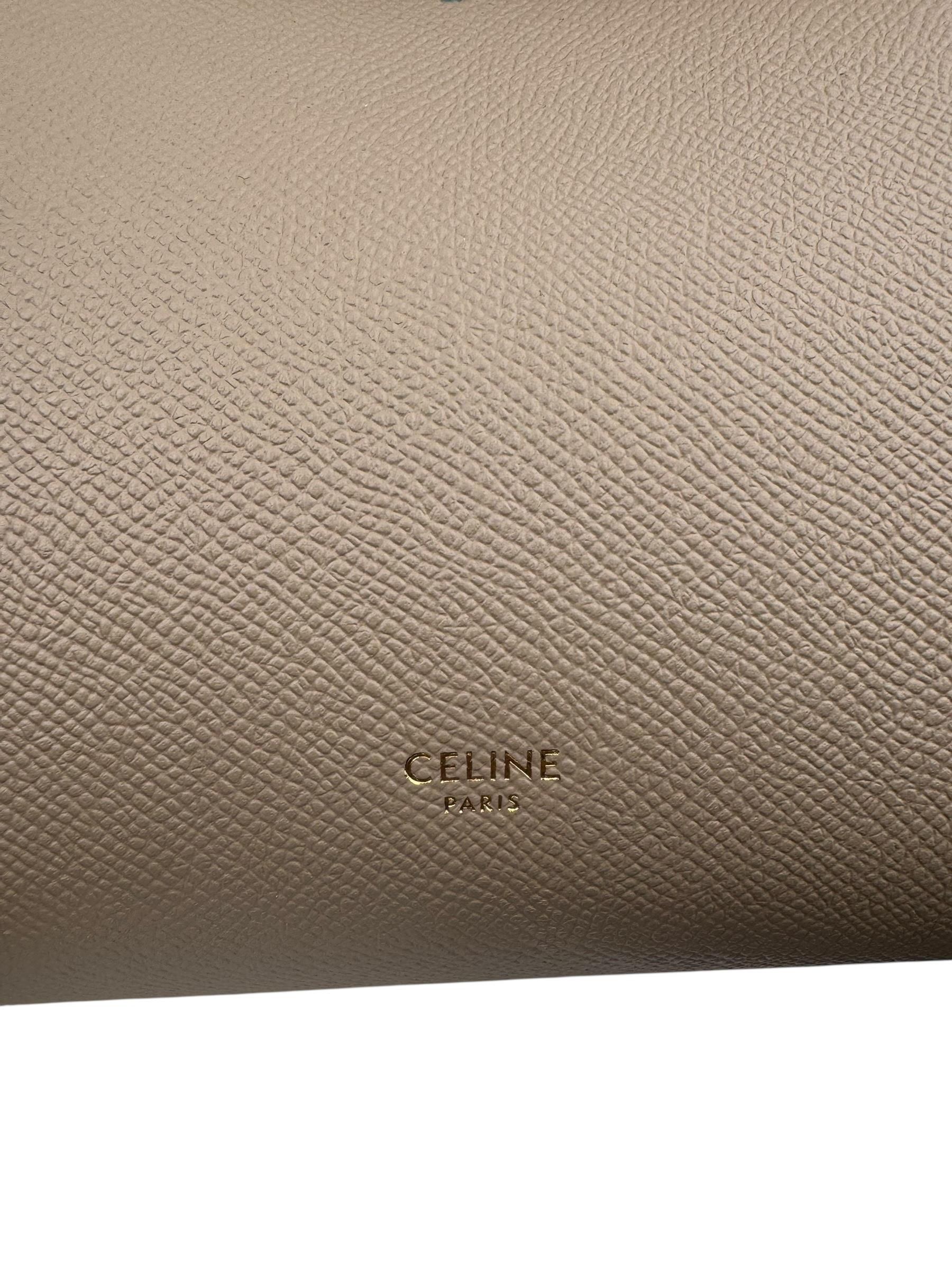 CELINE LIGHT TAUPE MEDIUM BELT BAG