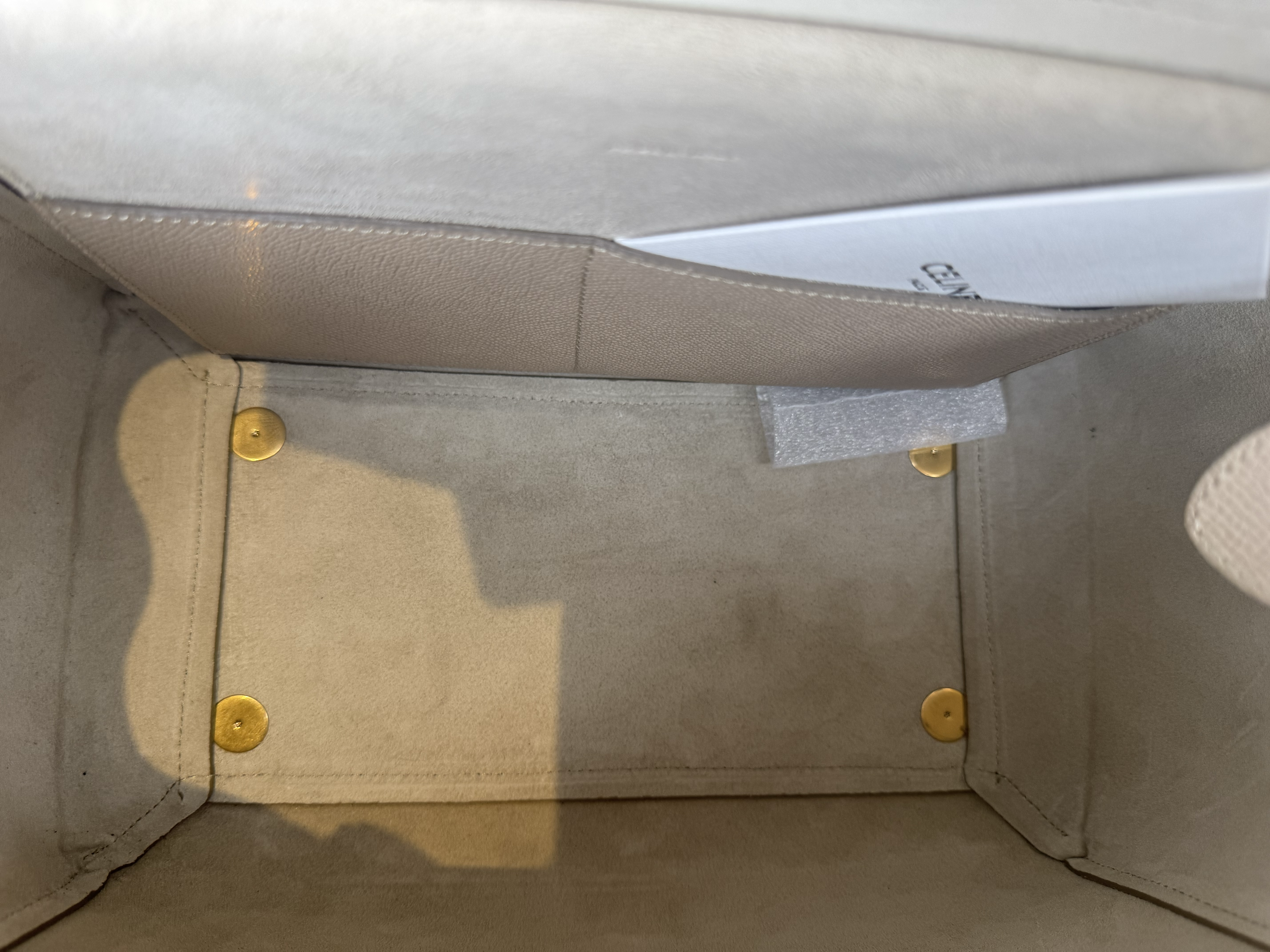CELINE LIGHT TAUPE MEDIUM BELT BAG