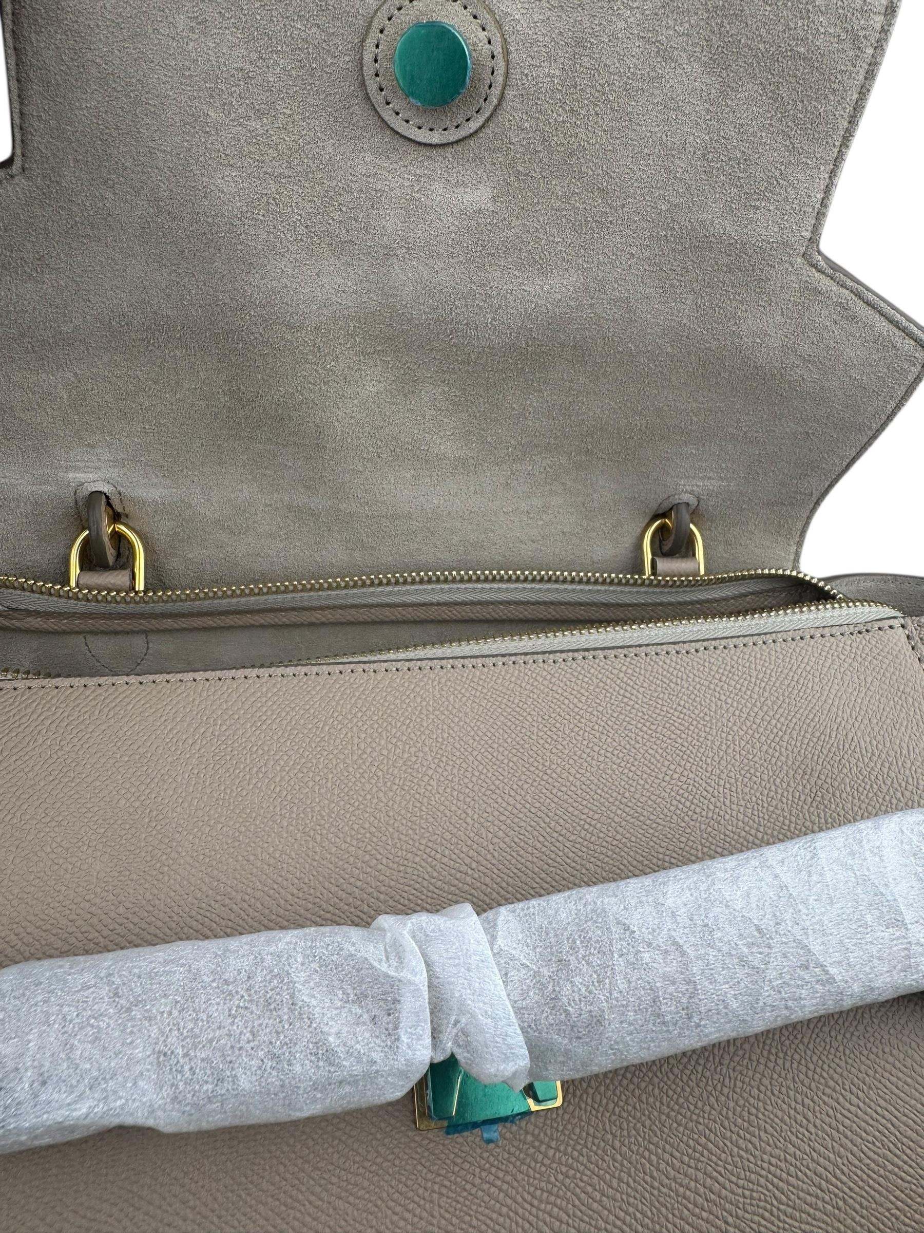 CELINE LIGHT TAUPE MEDIUM BELT BAG