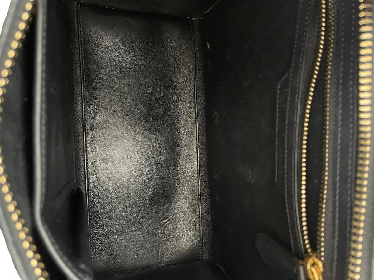 CELINE NAVY LUGGAGE BAG