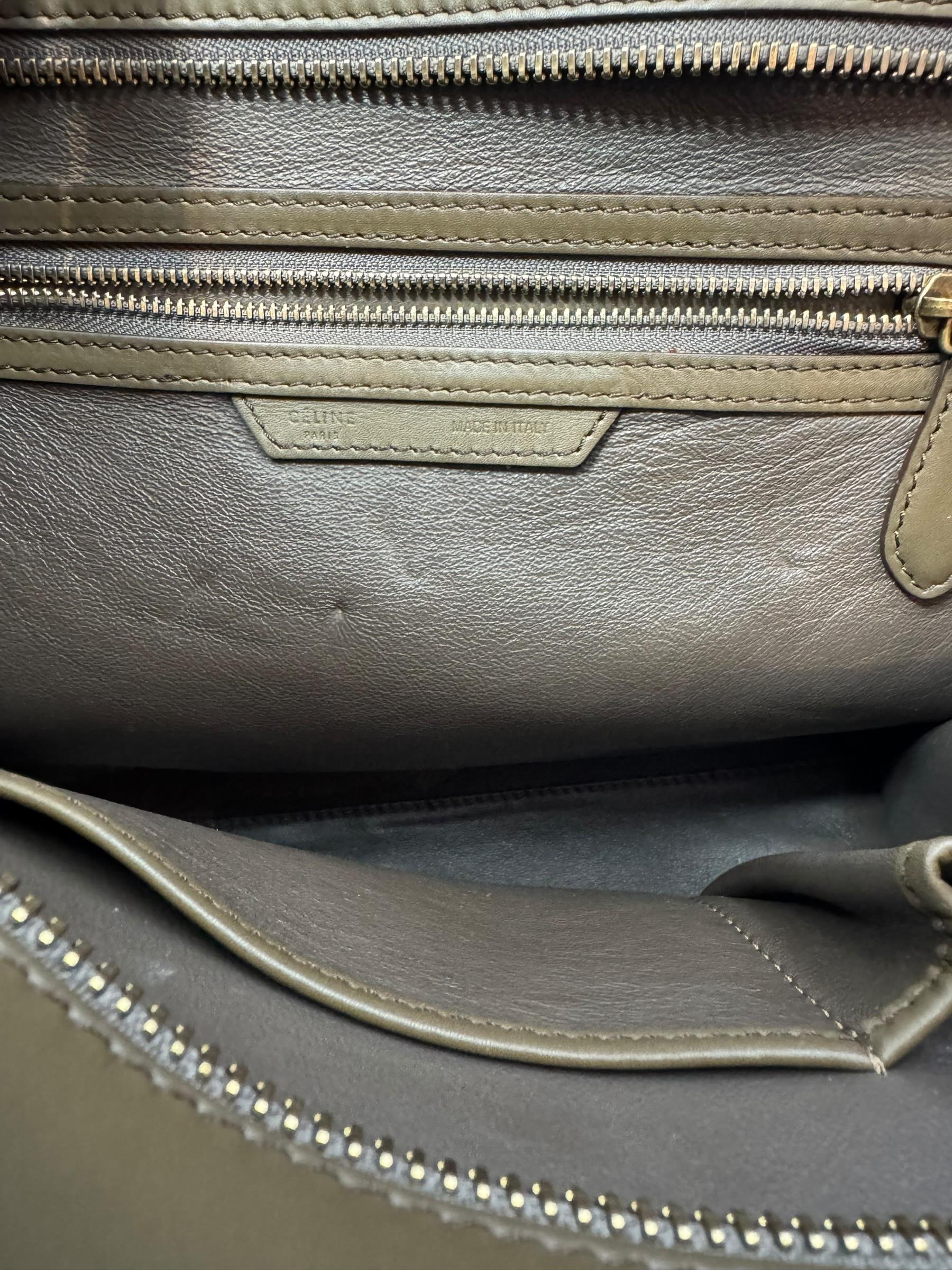 CELINE TRICOLOR LUGGAGE BAG