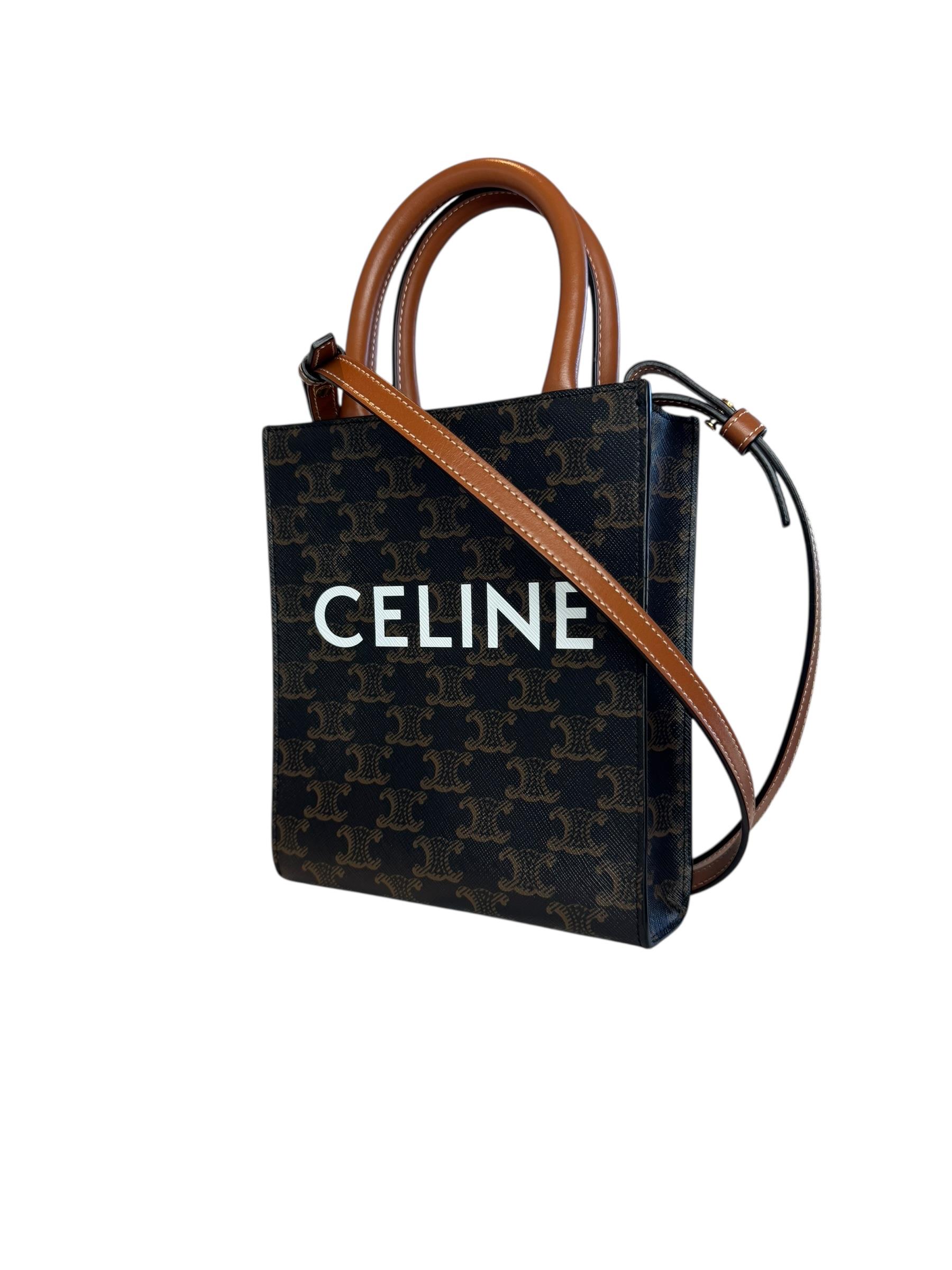 CELINE TRIOMPHE CABAS BAG