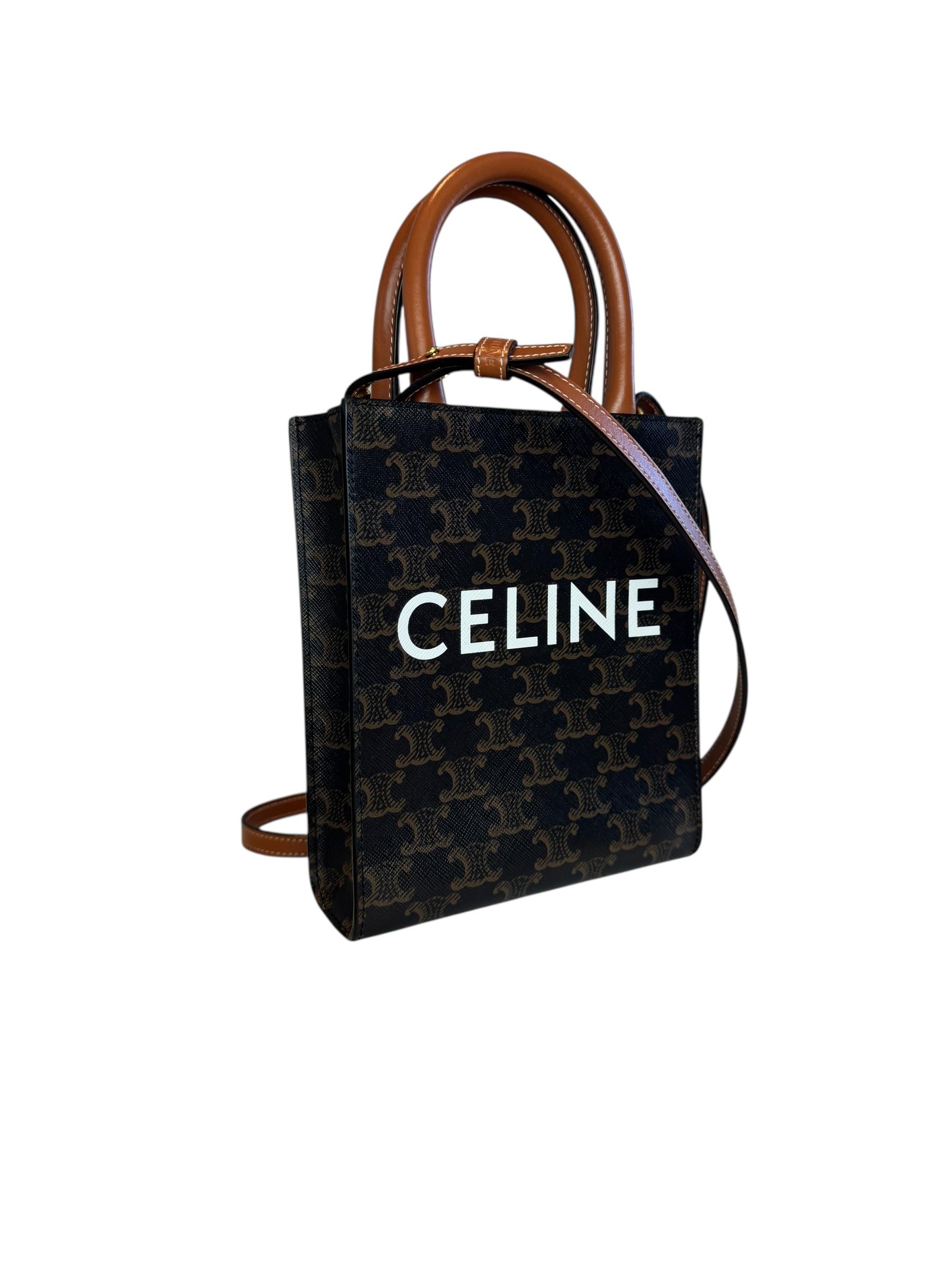 CELINE TRIOMPHE CABAS BAG