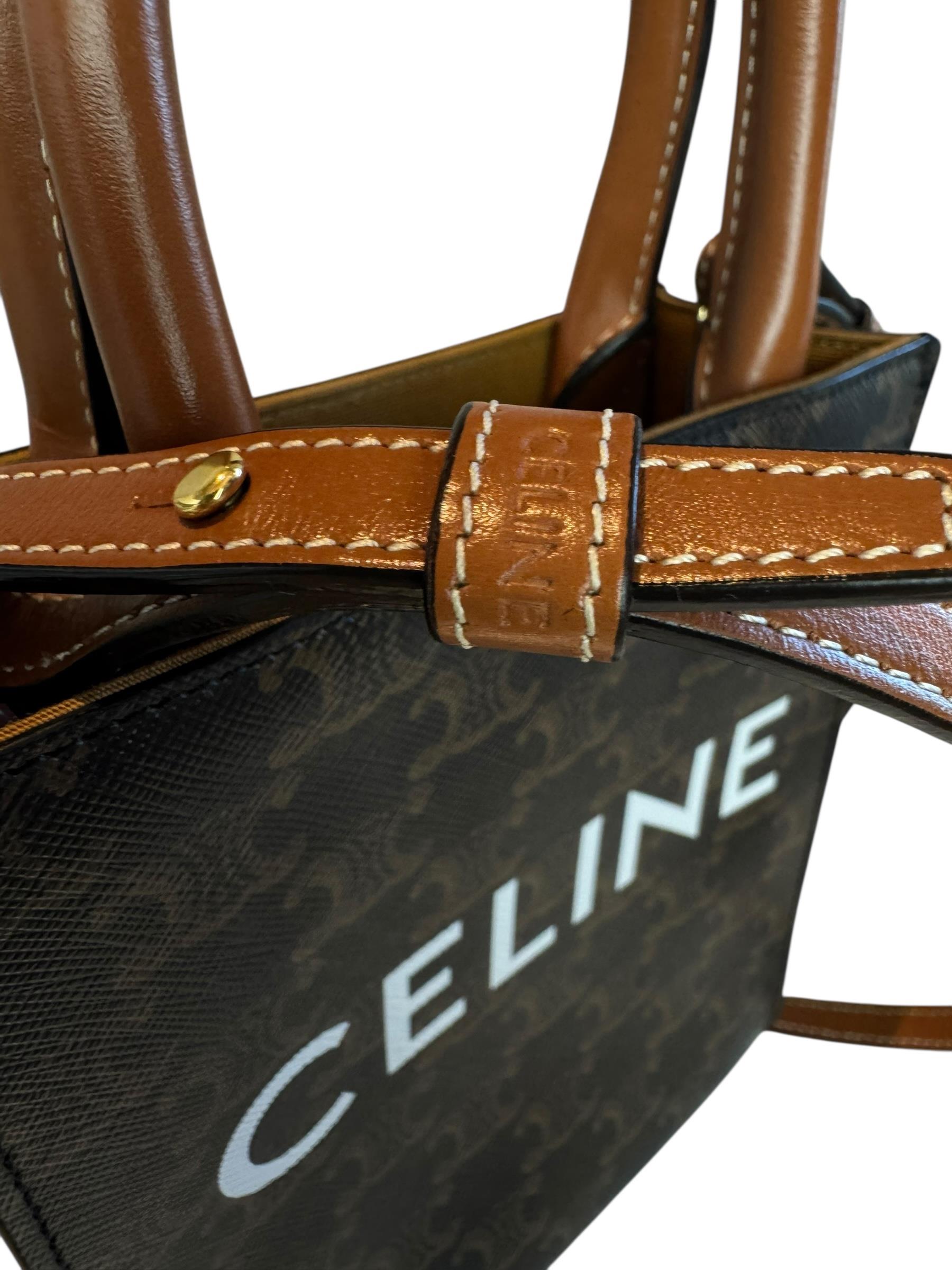 CELINE TRIOMPHE CABAS BAG