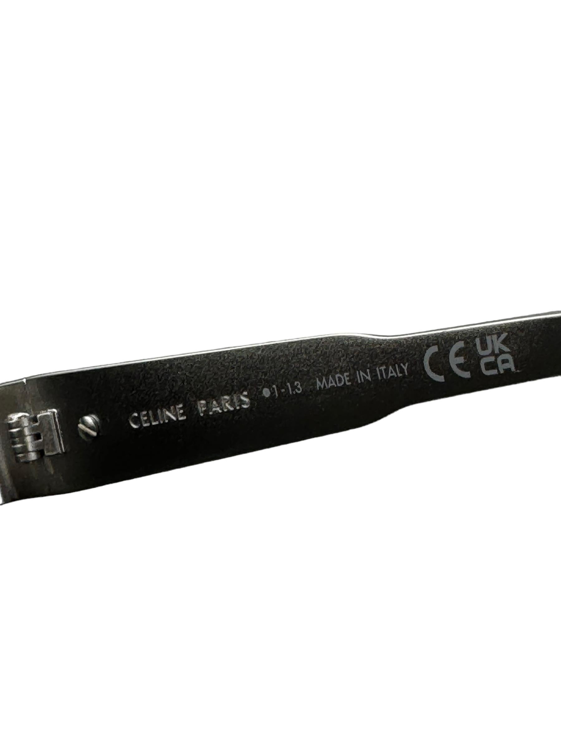 CELINE TRIOMPHE METAL SUNGLASSES 