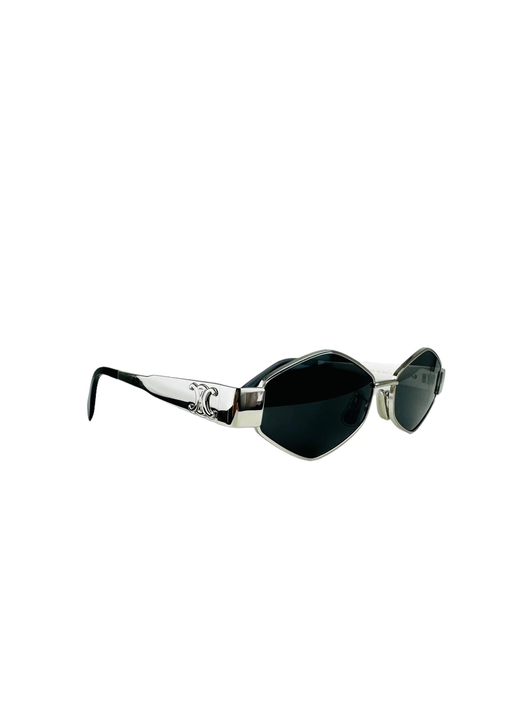 CELINE TRIOMPHE METAL SUNGLASSES 